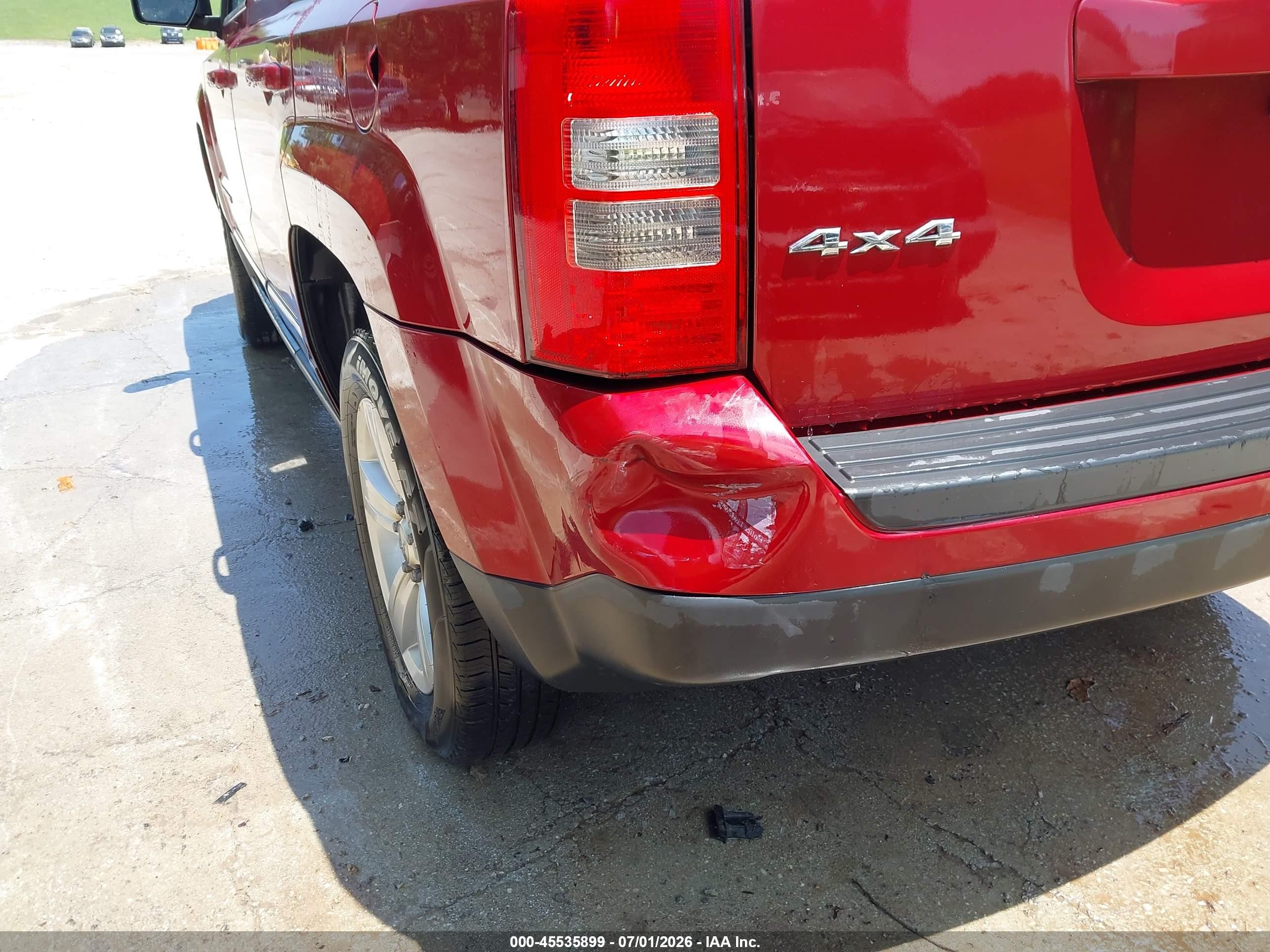 2012 Jeep Patriot Sport Red vin: 1C4NJRBB0CD608782