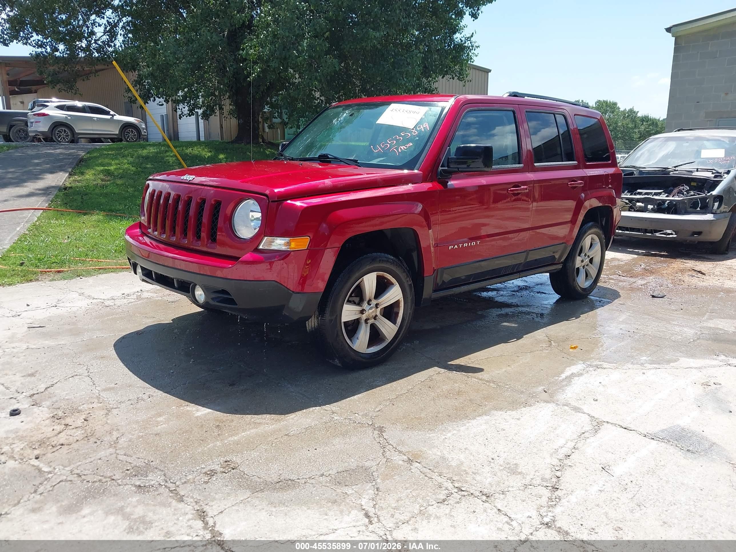 2012 Jeep Patriot Sport Red vin: 1C4NJRBB0CD608782