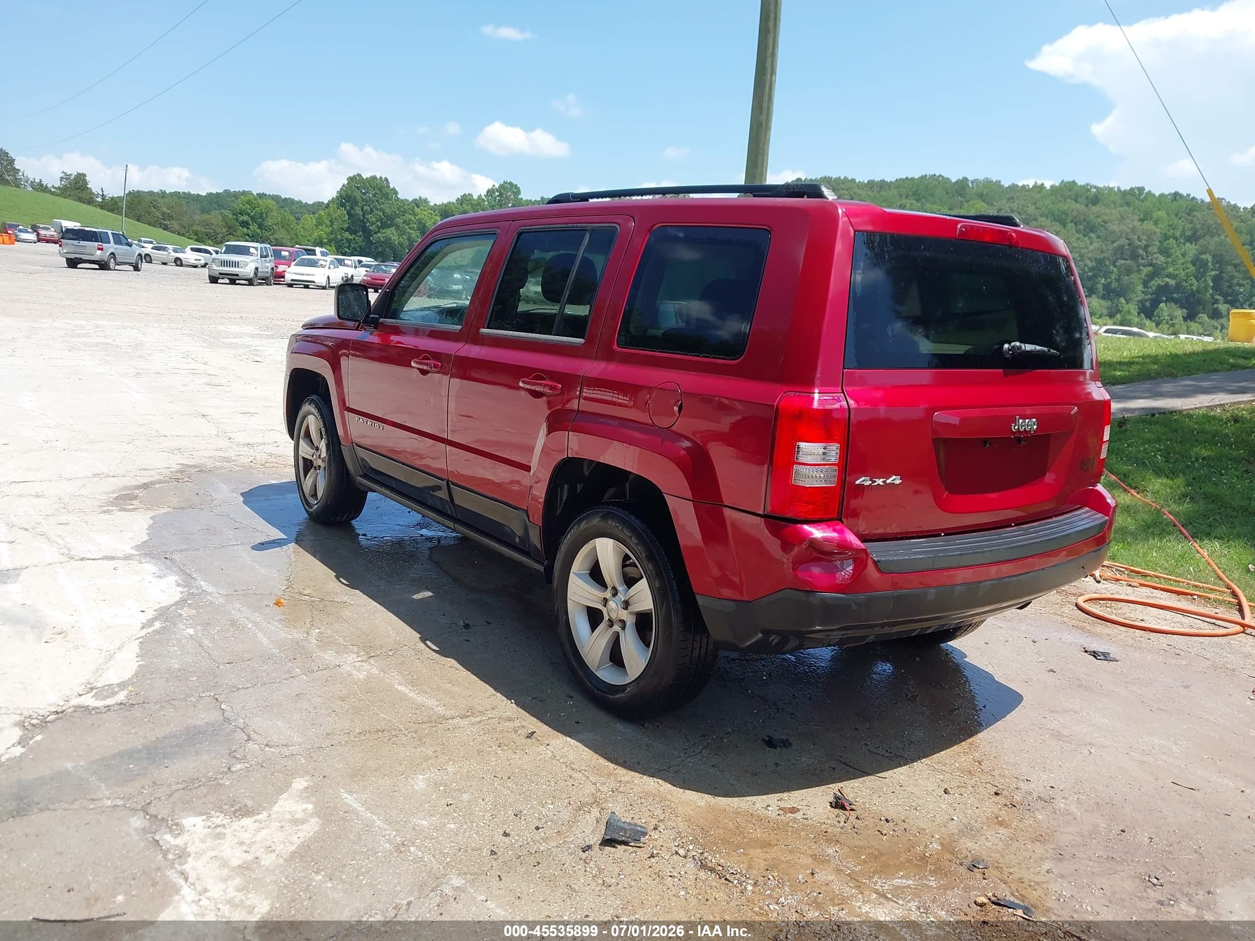 2012 Jeep Patriot Sport Red vin: 1C4NJRBB0CD608782