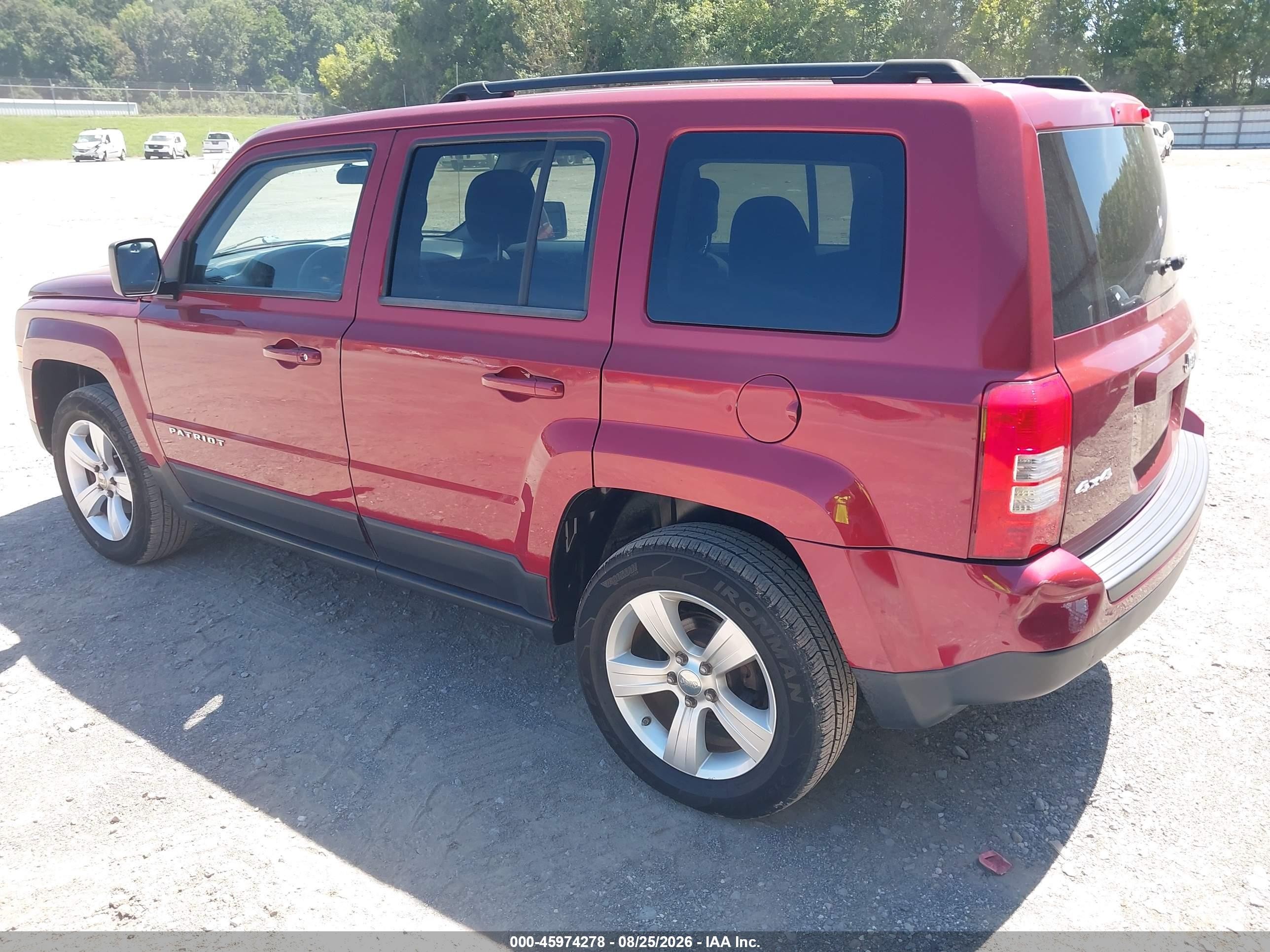 2012 Jeep Patriot Sport Красный vin: 1C4NJRBB0CD608782