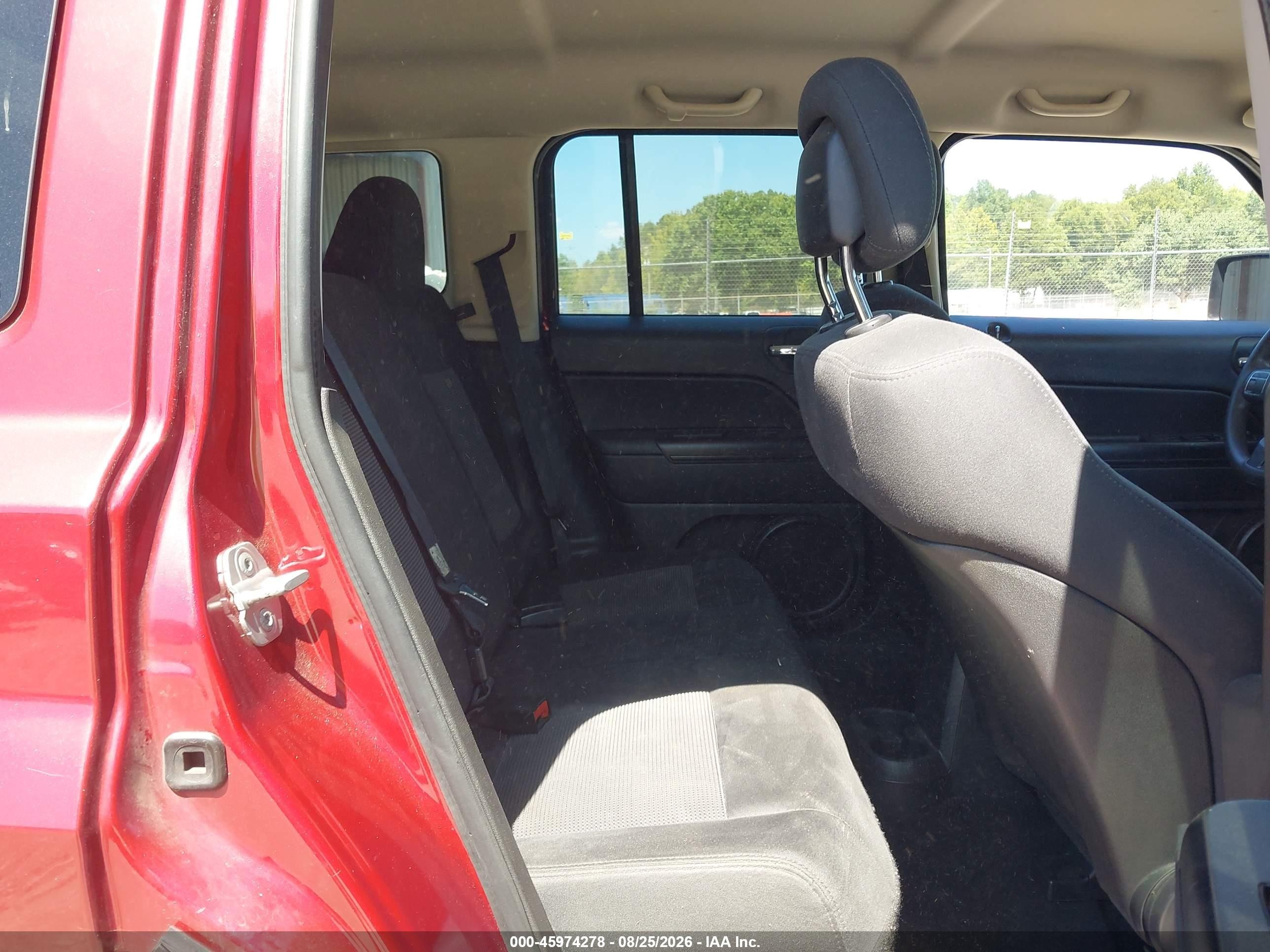2012 Jeep Patriot Sport Красный vin: 1C4NJRBB0CD608782