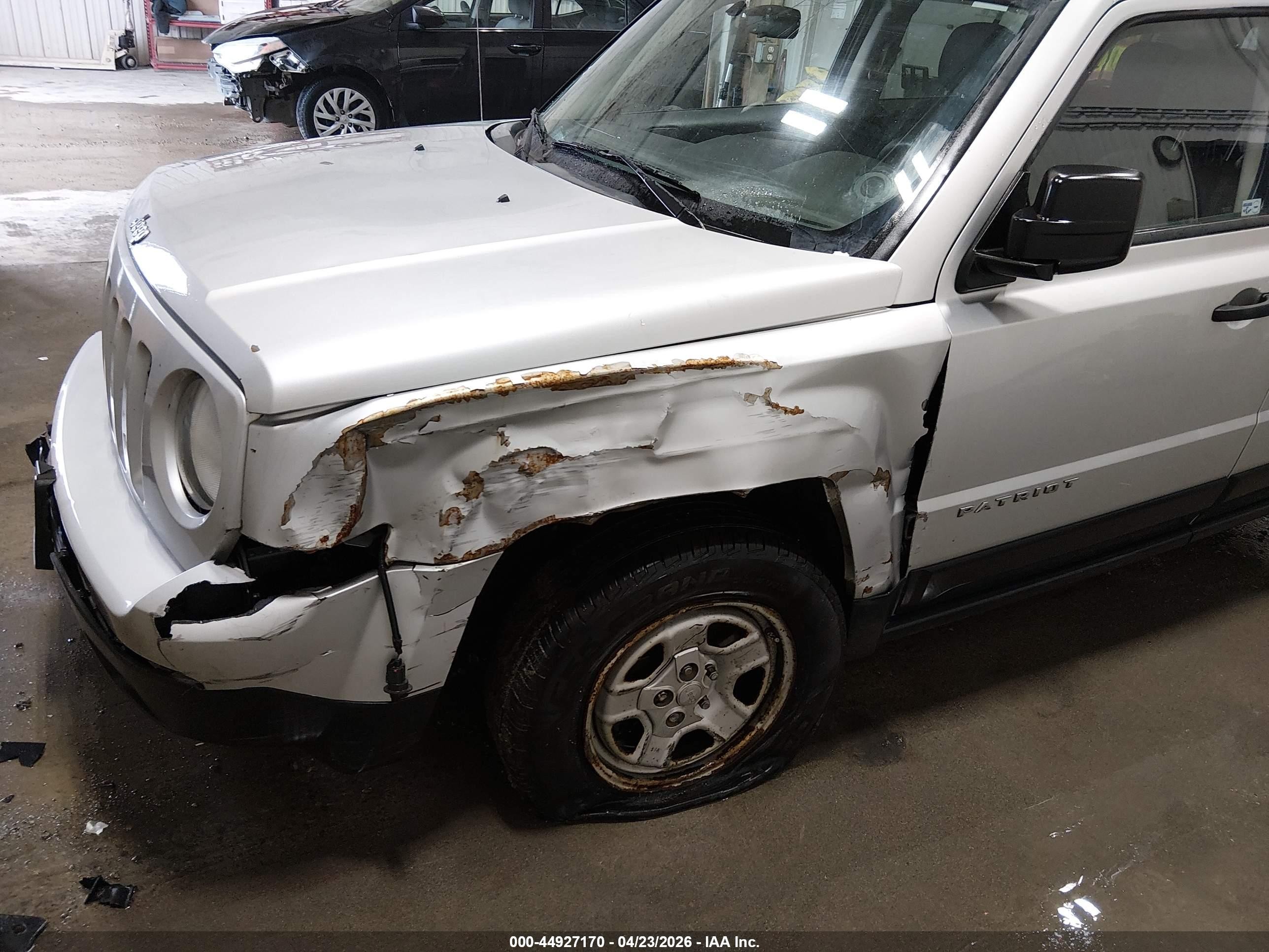 2012 Jeep Patriot Sport Gray vin: 1C4NJRBB0CD611889
