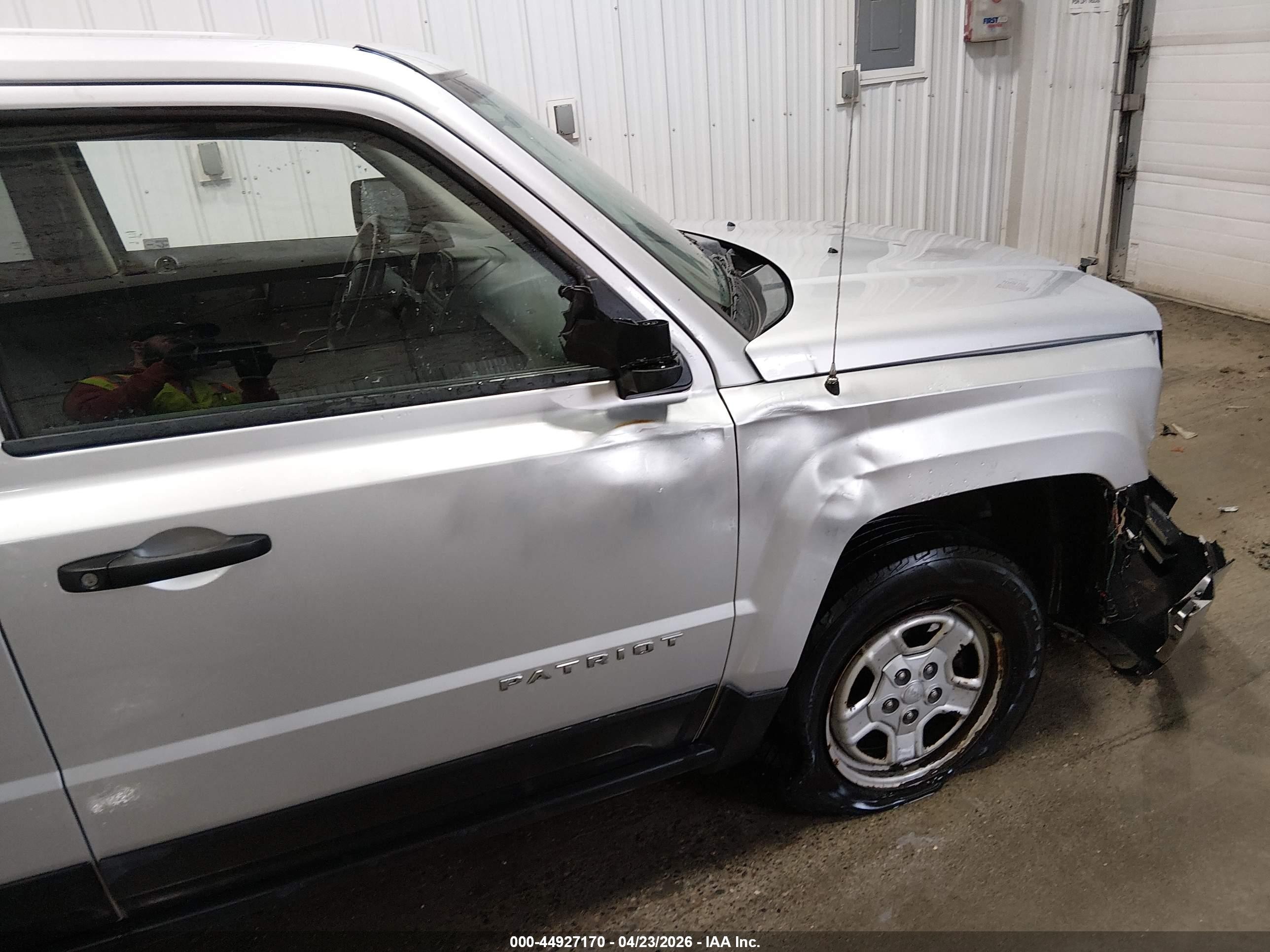 2012 Jeep Patriot Sport Gray vin: 1C4NJRBB0CD611889