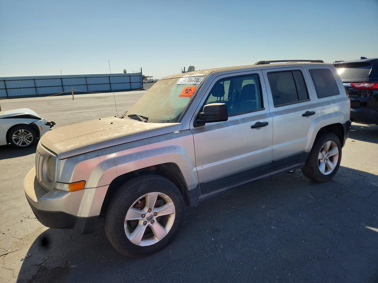 2012 Jeep Patriot Sport Серебряный vin: 1C4NJRBB0CD638493