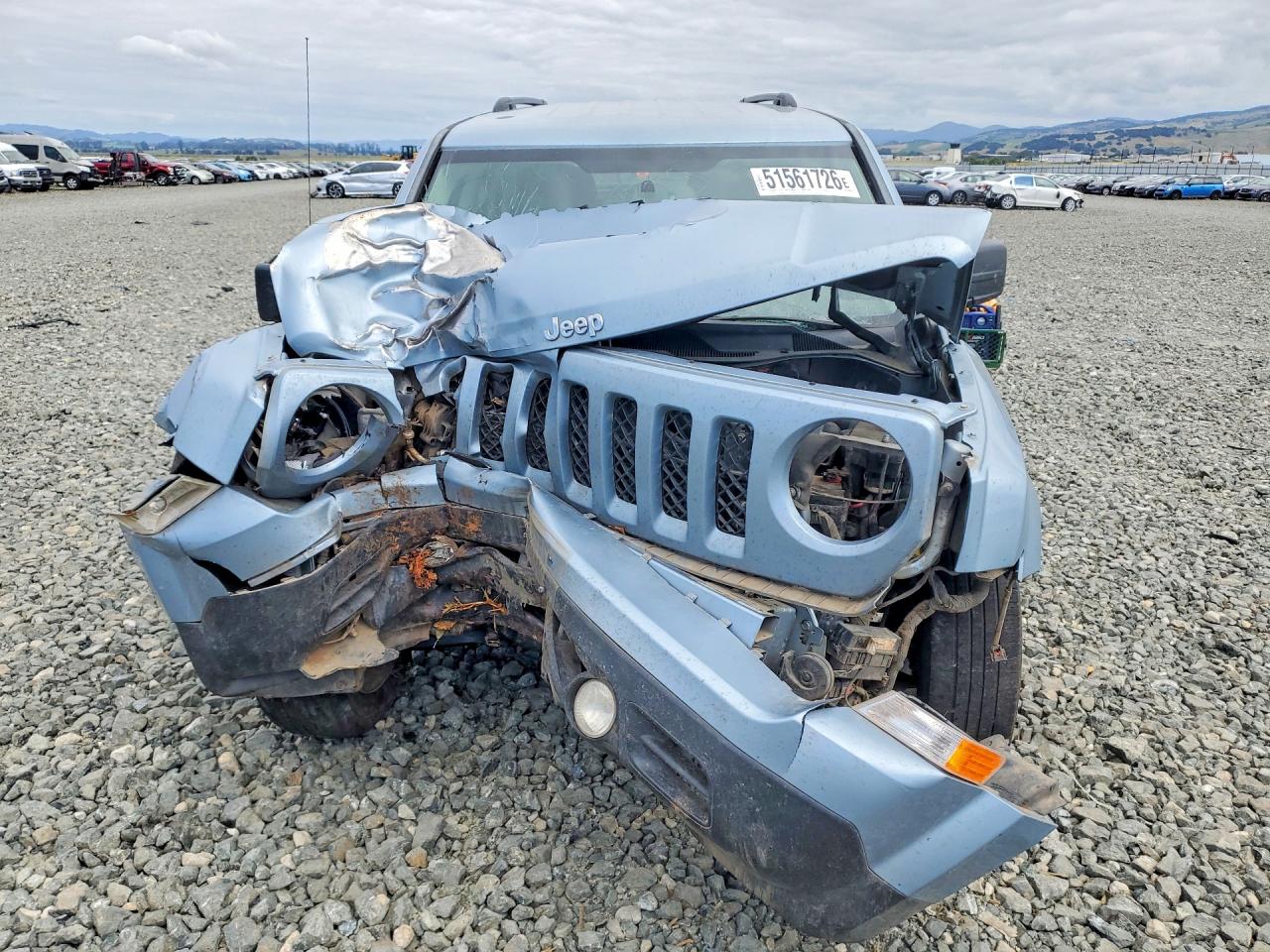 2014 Jeep Patriot Sport Blue vin: 1C4NJRBB0ED541376