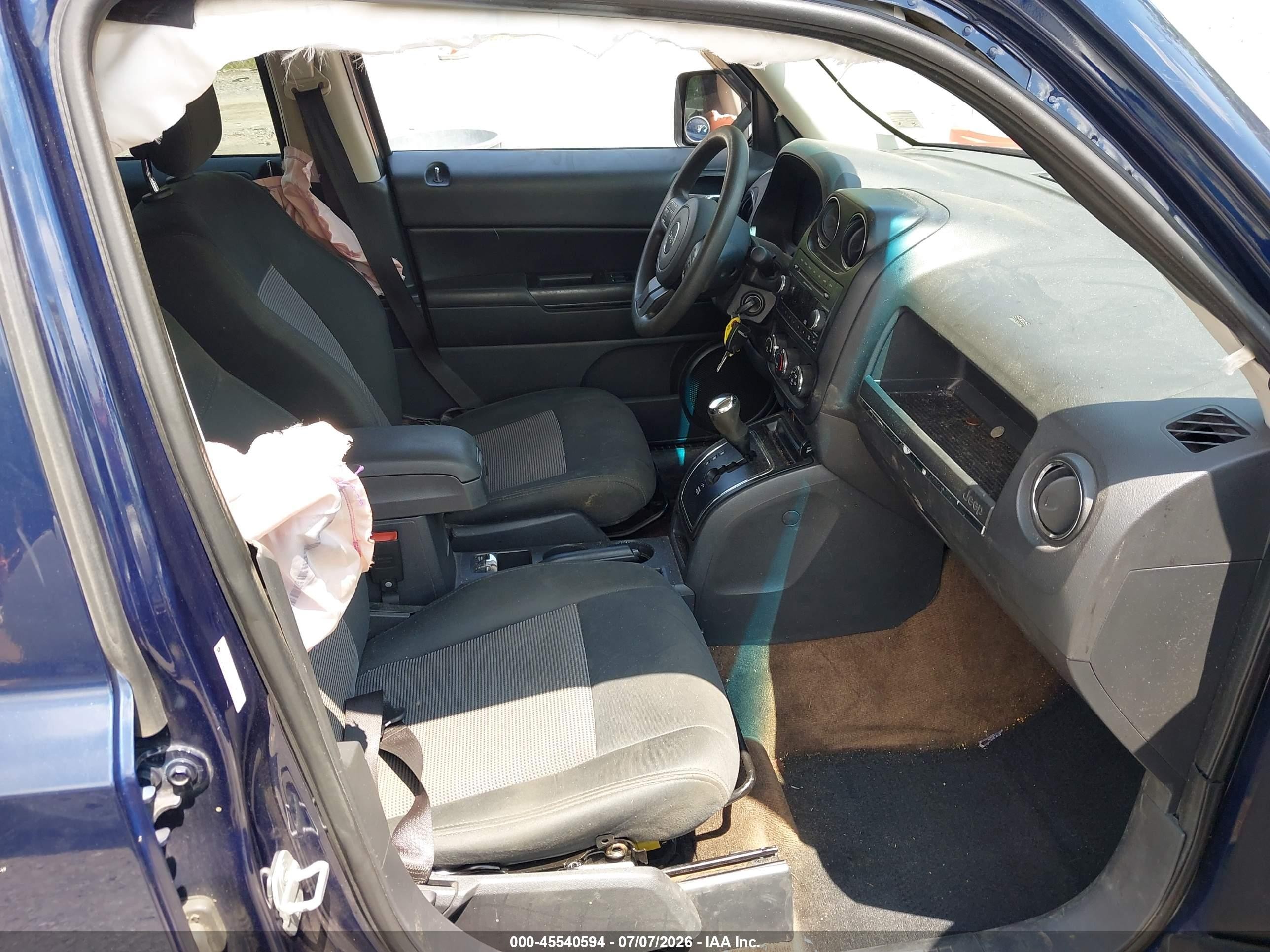 2014 Jeep Patriot Sport Dark Blue vin: 1C4NJRBB0ED591369