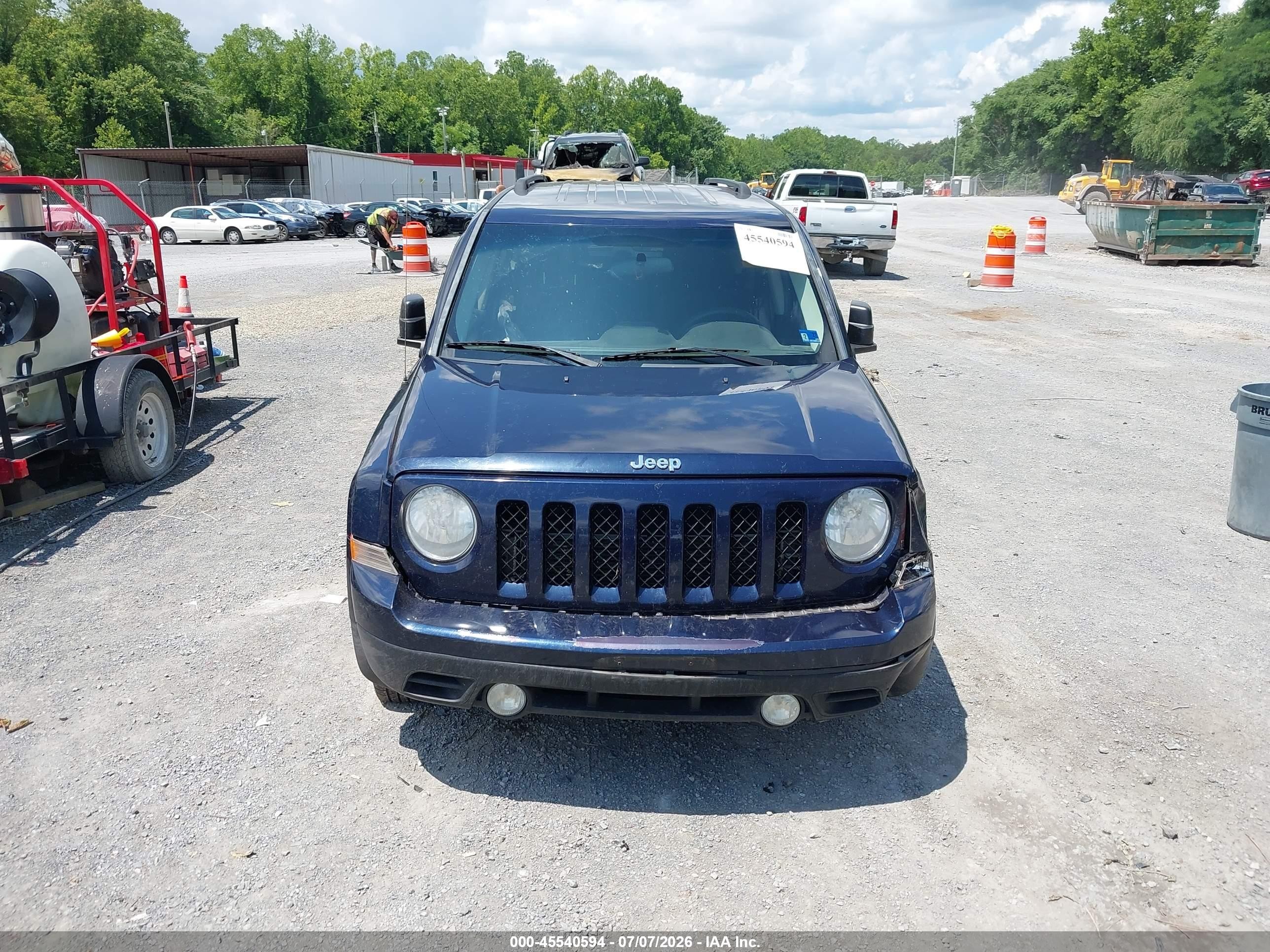 2014 Jeep Patriot Sport Dark Blue vin: 1C4NJRBB0ED591369