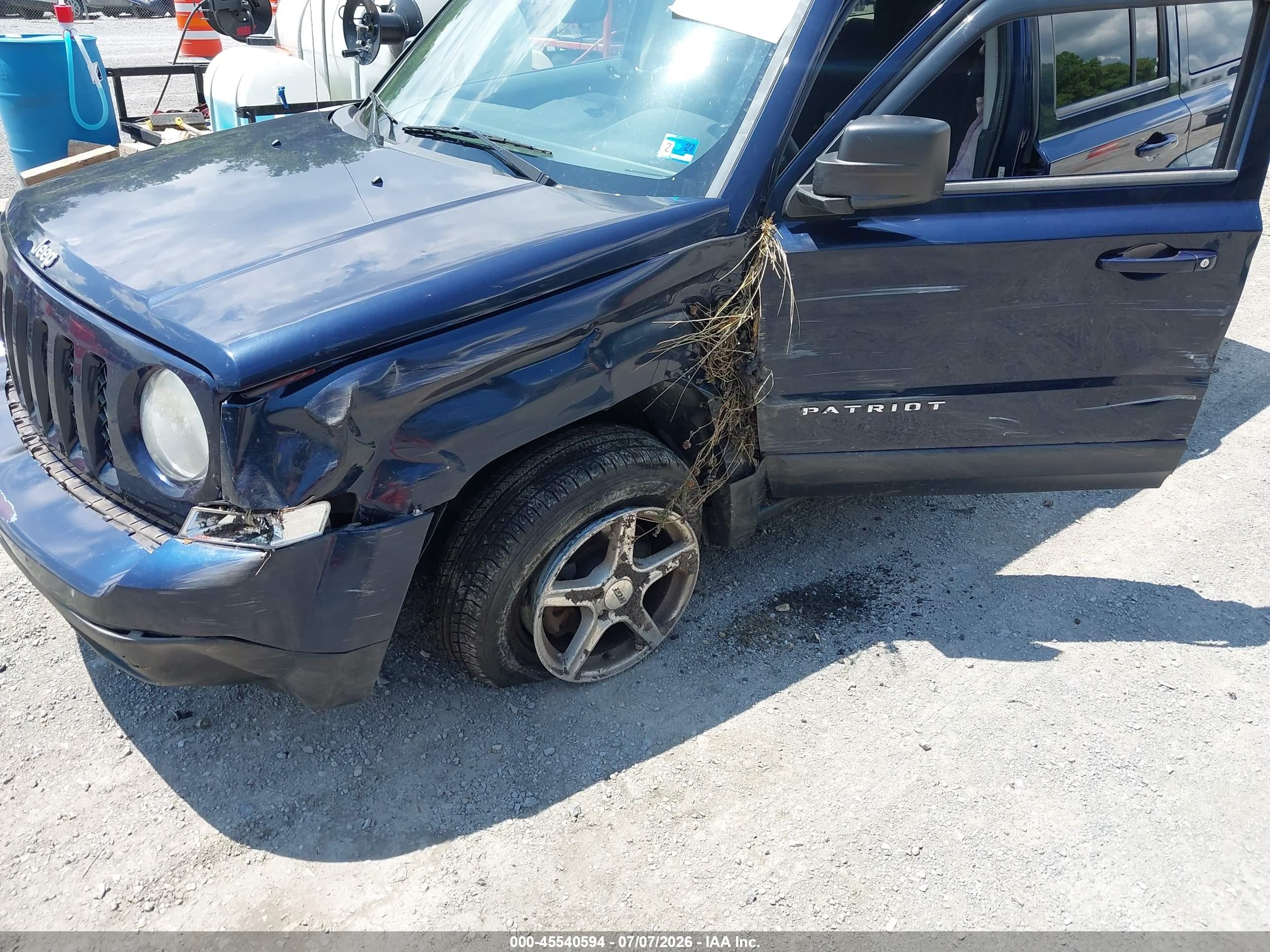 2014 Jeep Patriot Sport Dark Blue vin: 1C4NJRBB0ED591369