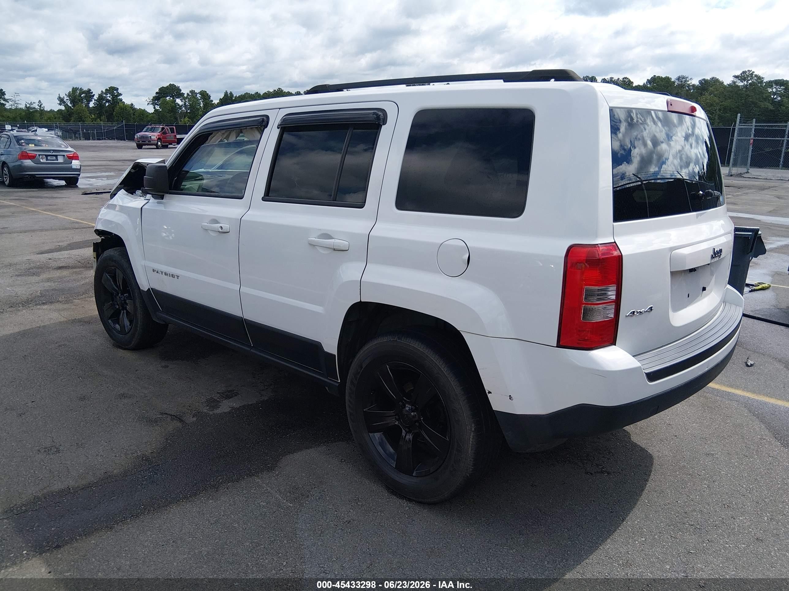 2014 Jeep Patriot Sport White vin: 1C4NJRBB0ED646807
