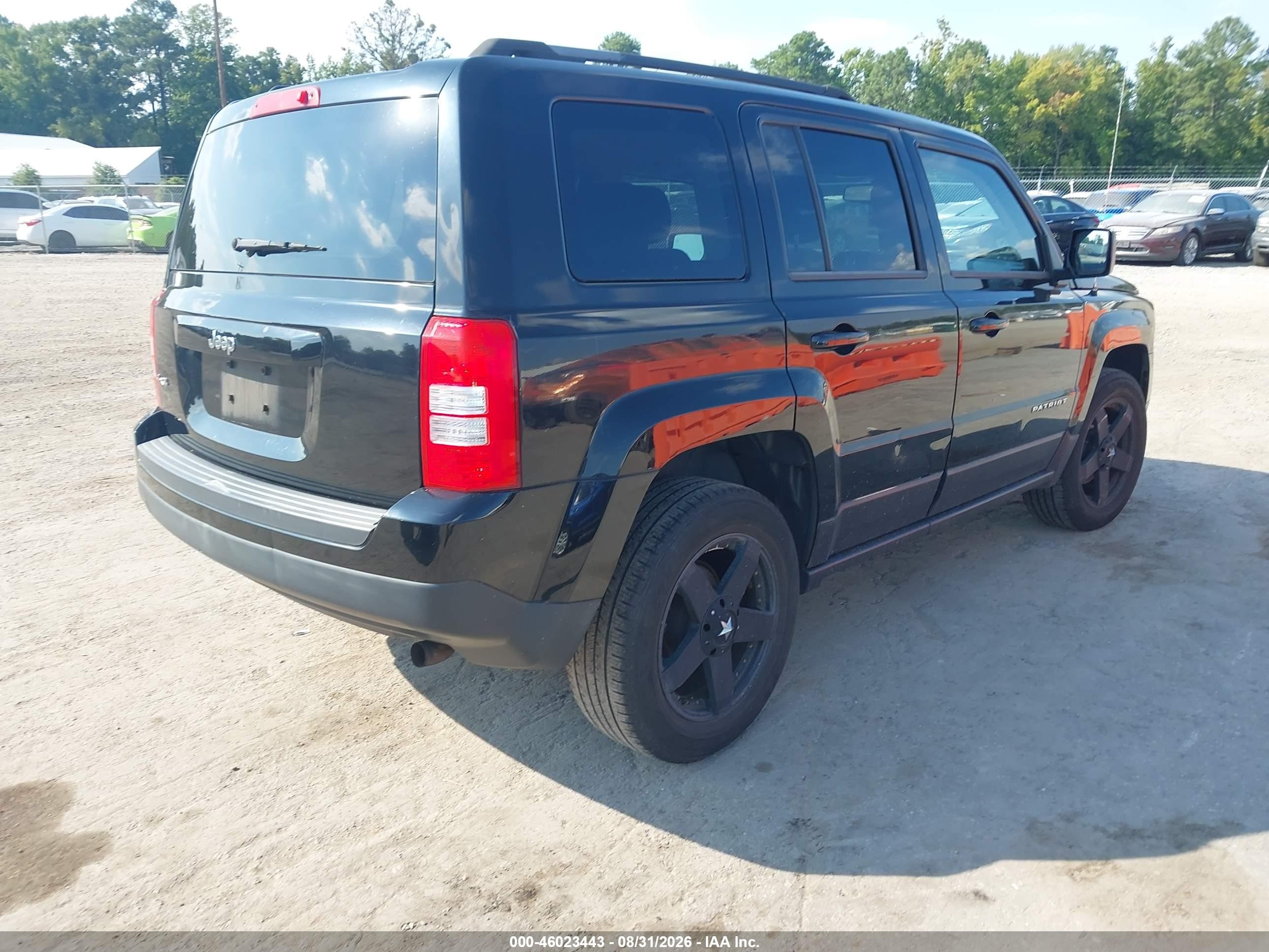 2014 Jeep Patriot Sport Black vin: 1C4NJRBB0ED693464