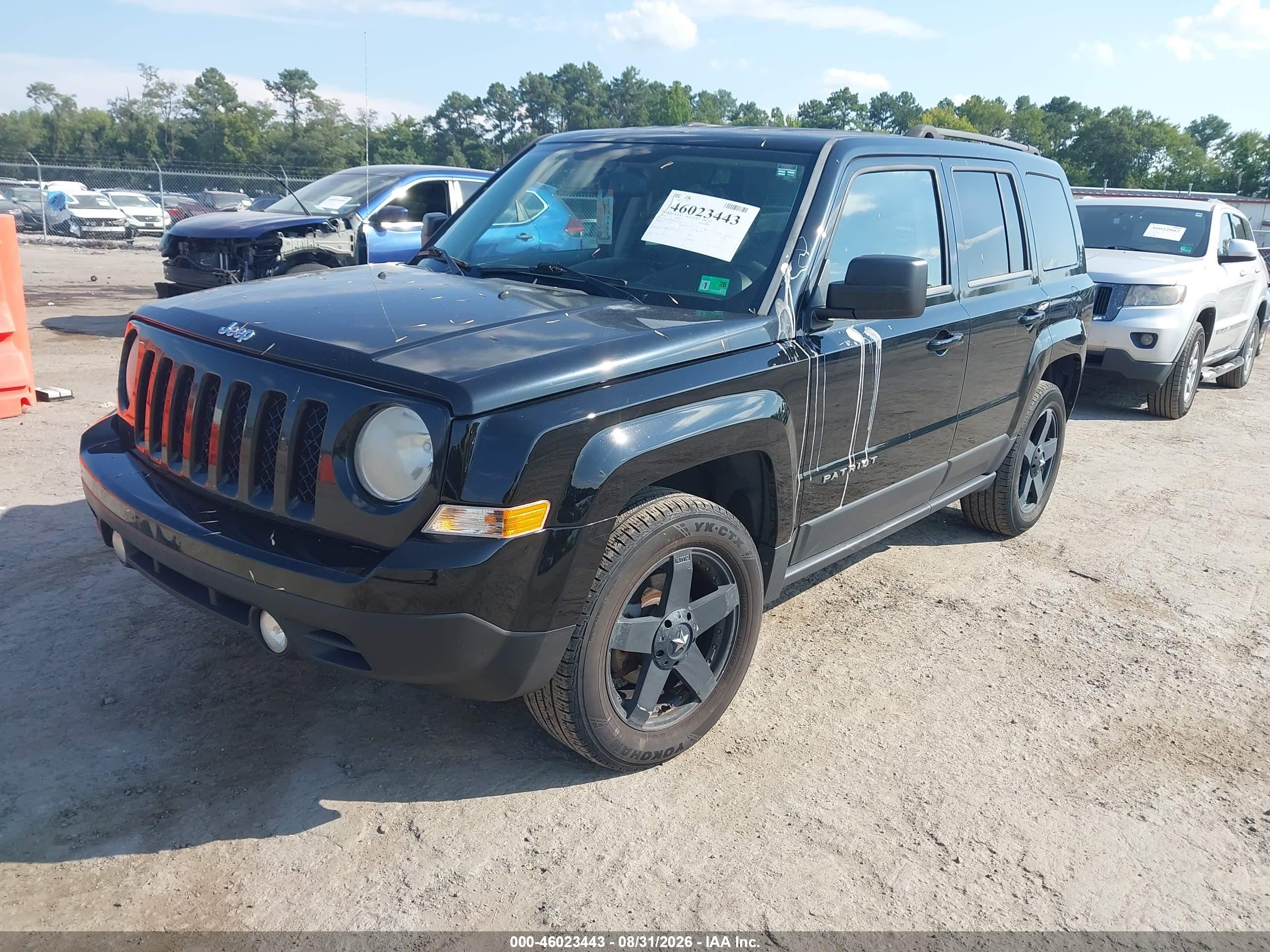 2014 Jeep Patriot Sport Black vin: 1C4NJRBB0ED693464