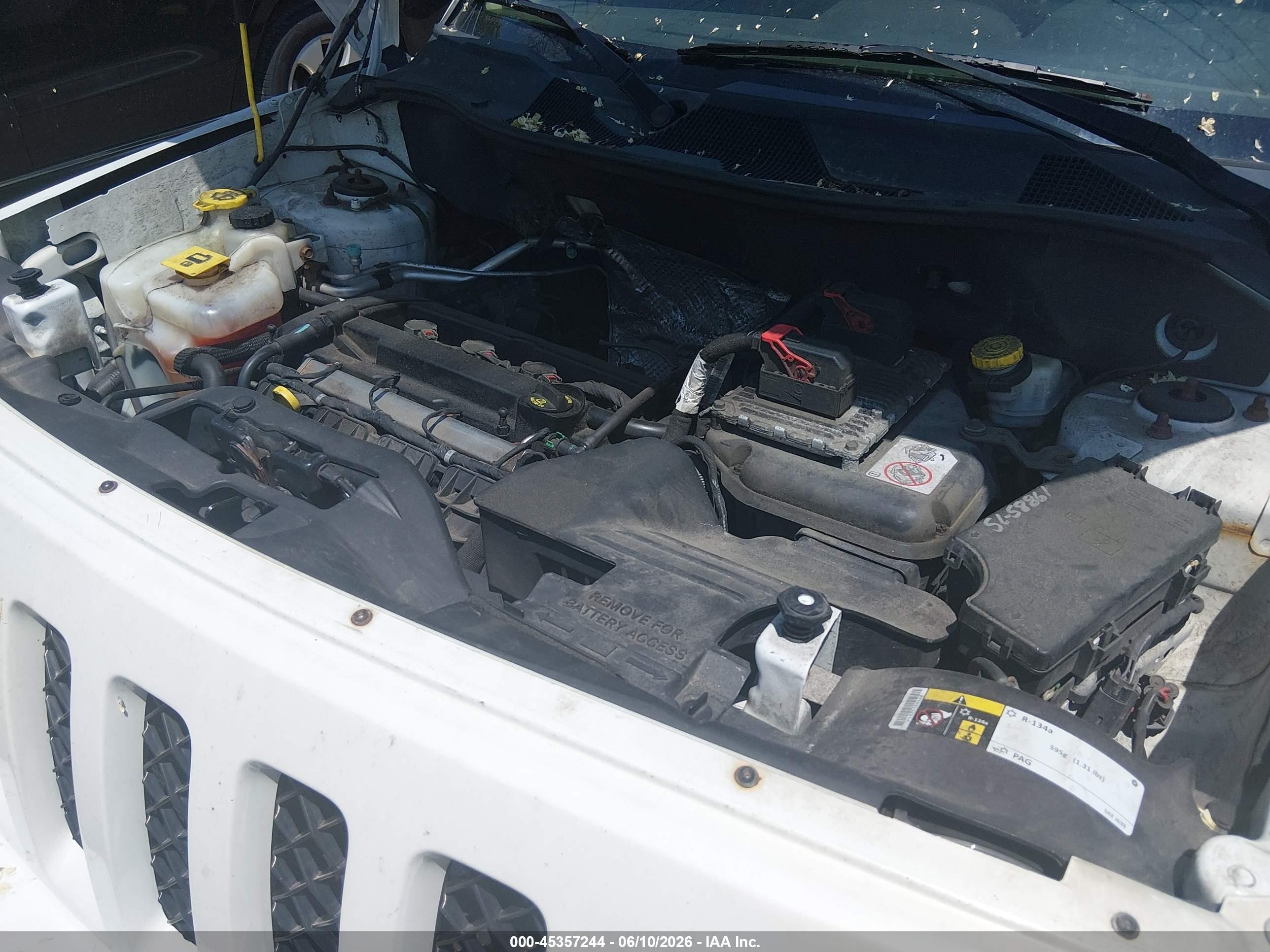 2014 Jeep Patriot Sport White vin: 1C4NJRBB0ED892577