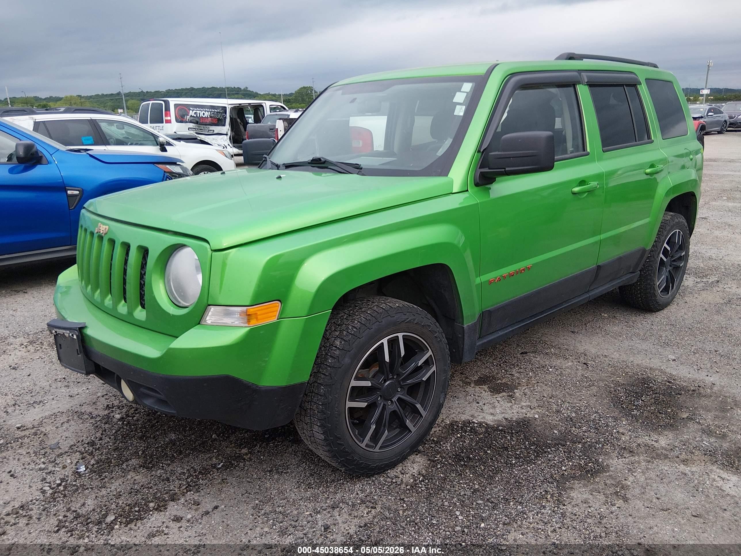 2015 Jeep Patriot Sport Green vin: 1C4NJRBB0FD102549