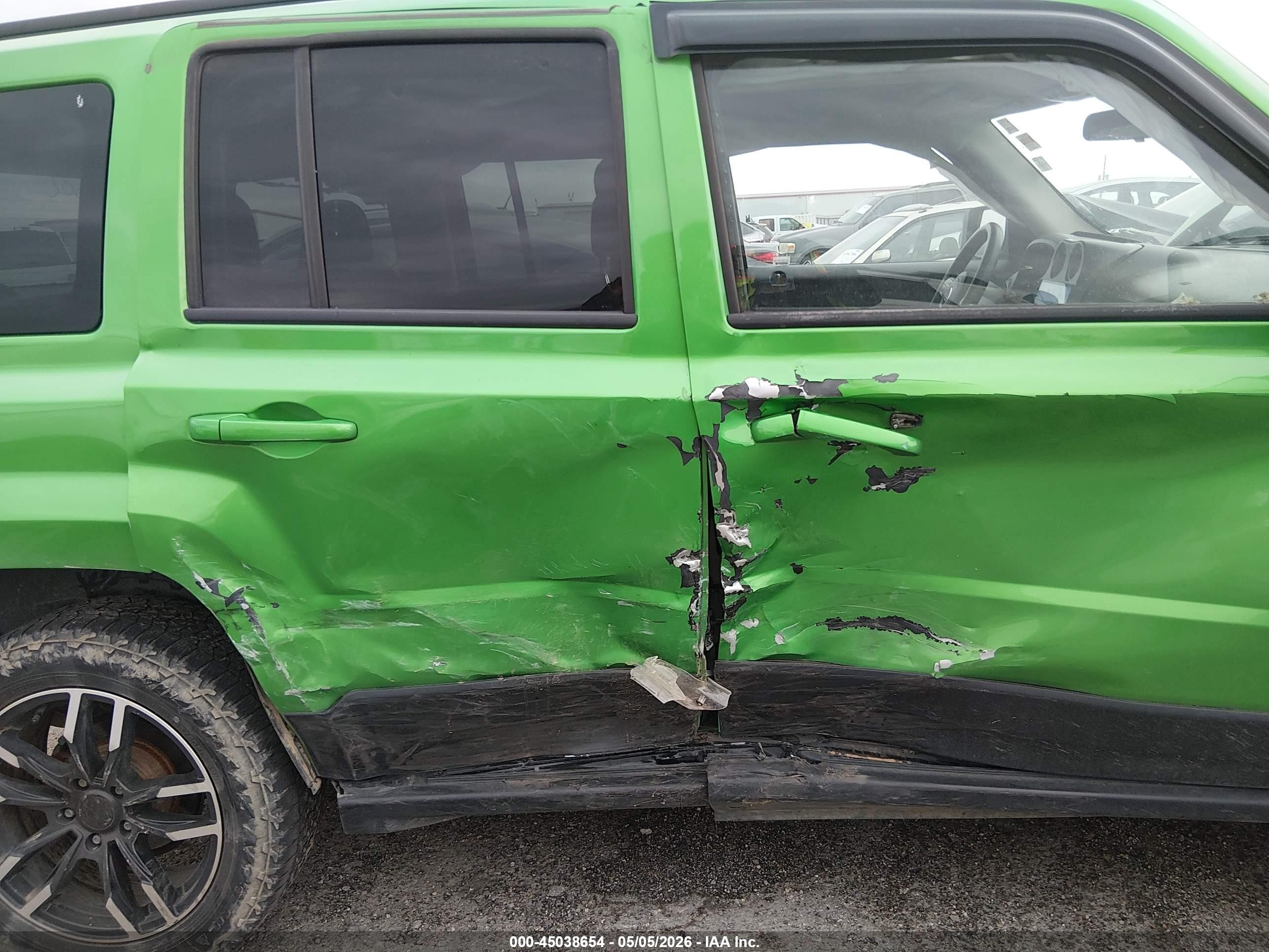 2015 Jeep Patriot Sport Green vin: 1C4NJRBB0FD102549