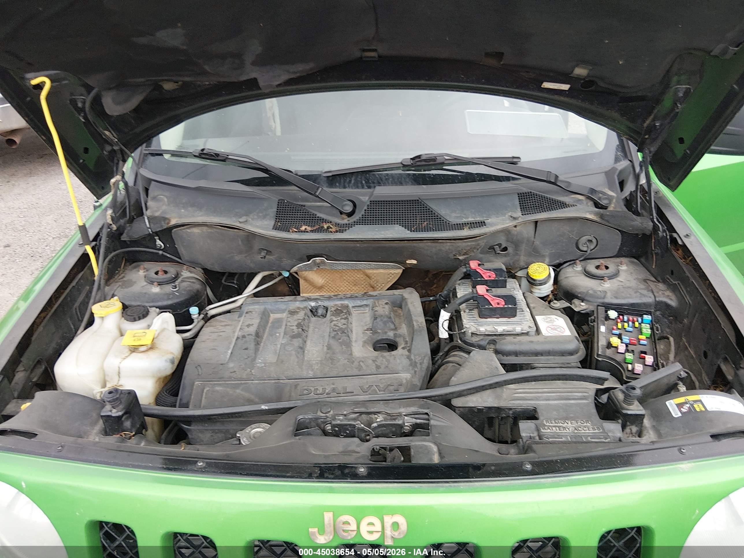 2015 Jeep Patriot Sport Green vin: 1C4NJRBB0FD102549