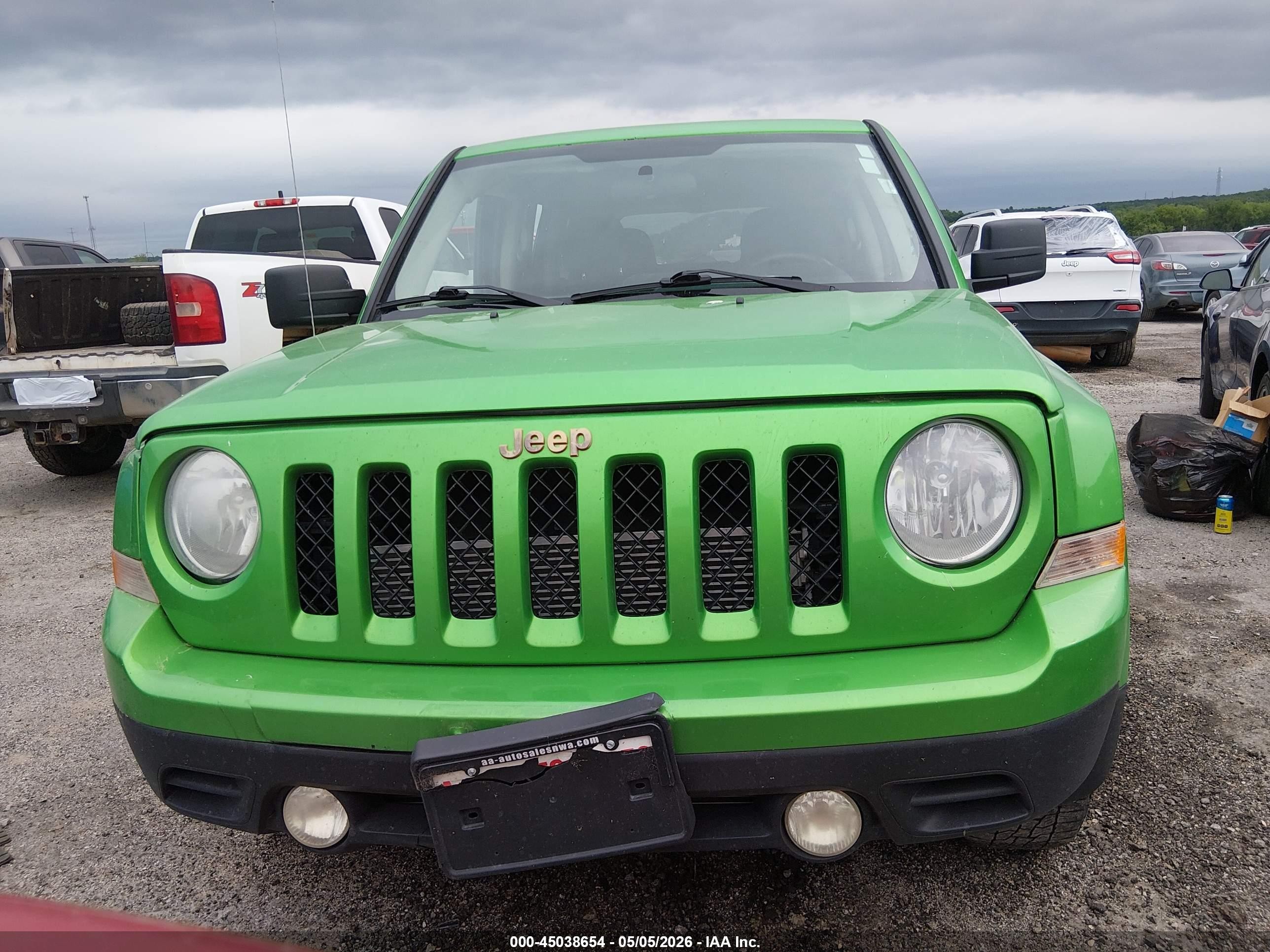 2015 Jeep Patriot Sport Green vin: 1C4NJRBB0FD102549