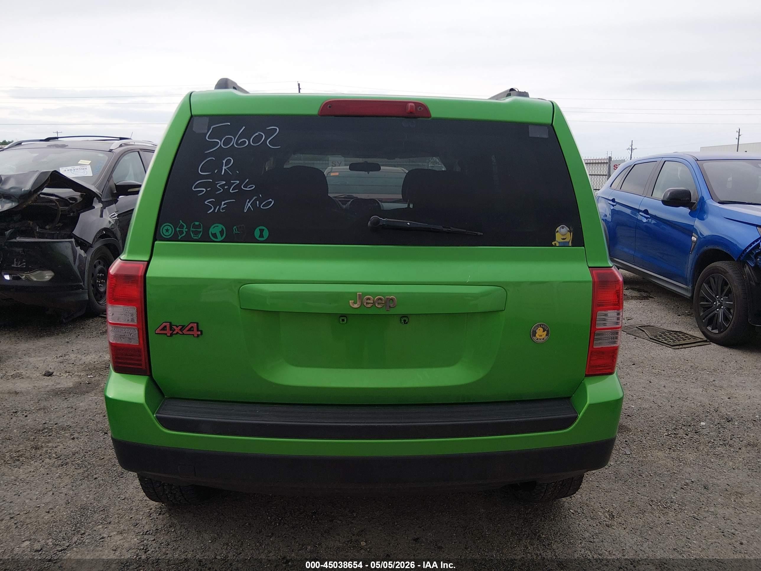 2015 Jeep Patriot Sport Green vin: 1C4NJRBB0FD102549