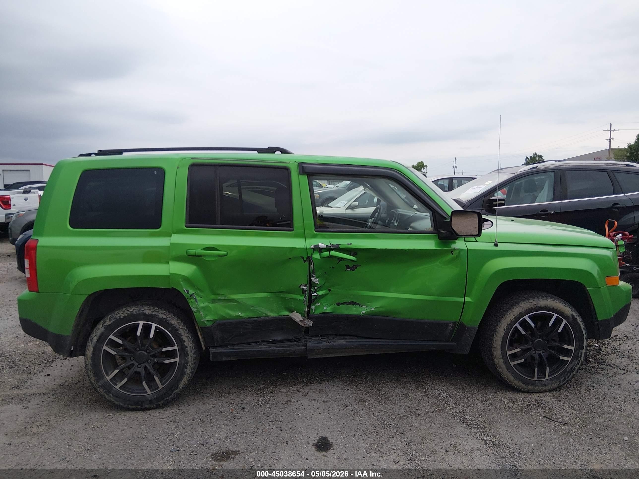 2015 Jeep Patriot Sport Green vin: 1C4NJRBB0FD102549