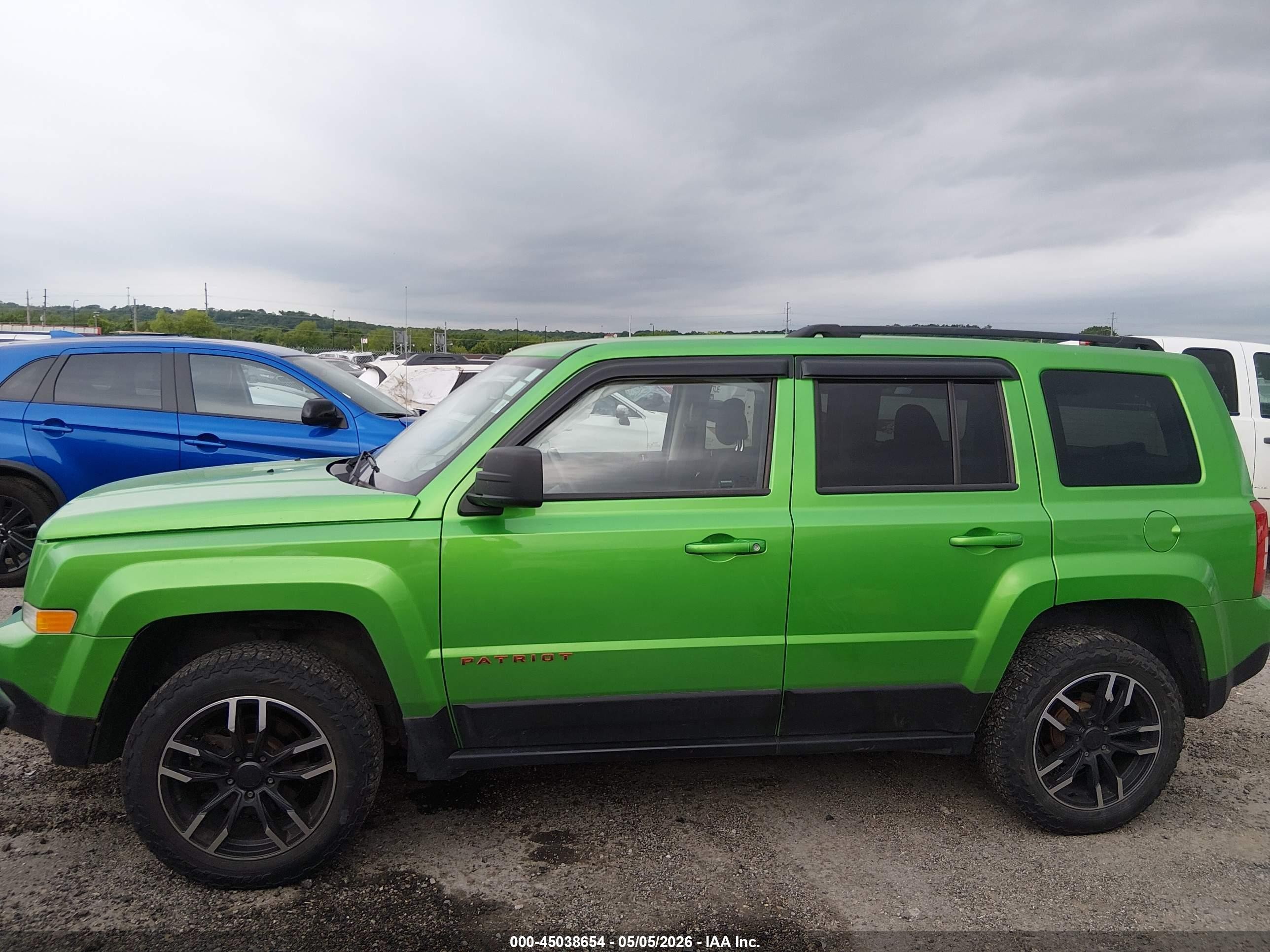 2015 Jeep Patriot Sport Green vin: 1C4NJRBB0FD102549