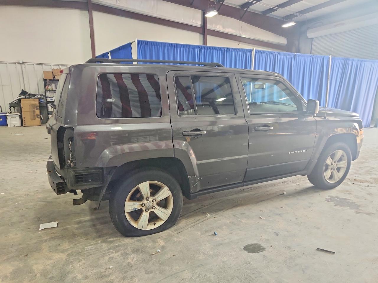 2015 Jeep Patriot Sport Gray vin: 1C4NJRBB0FD114393