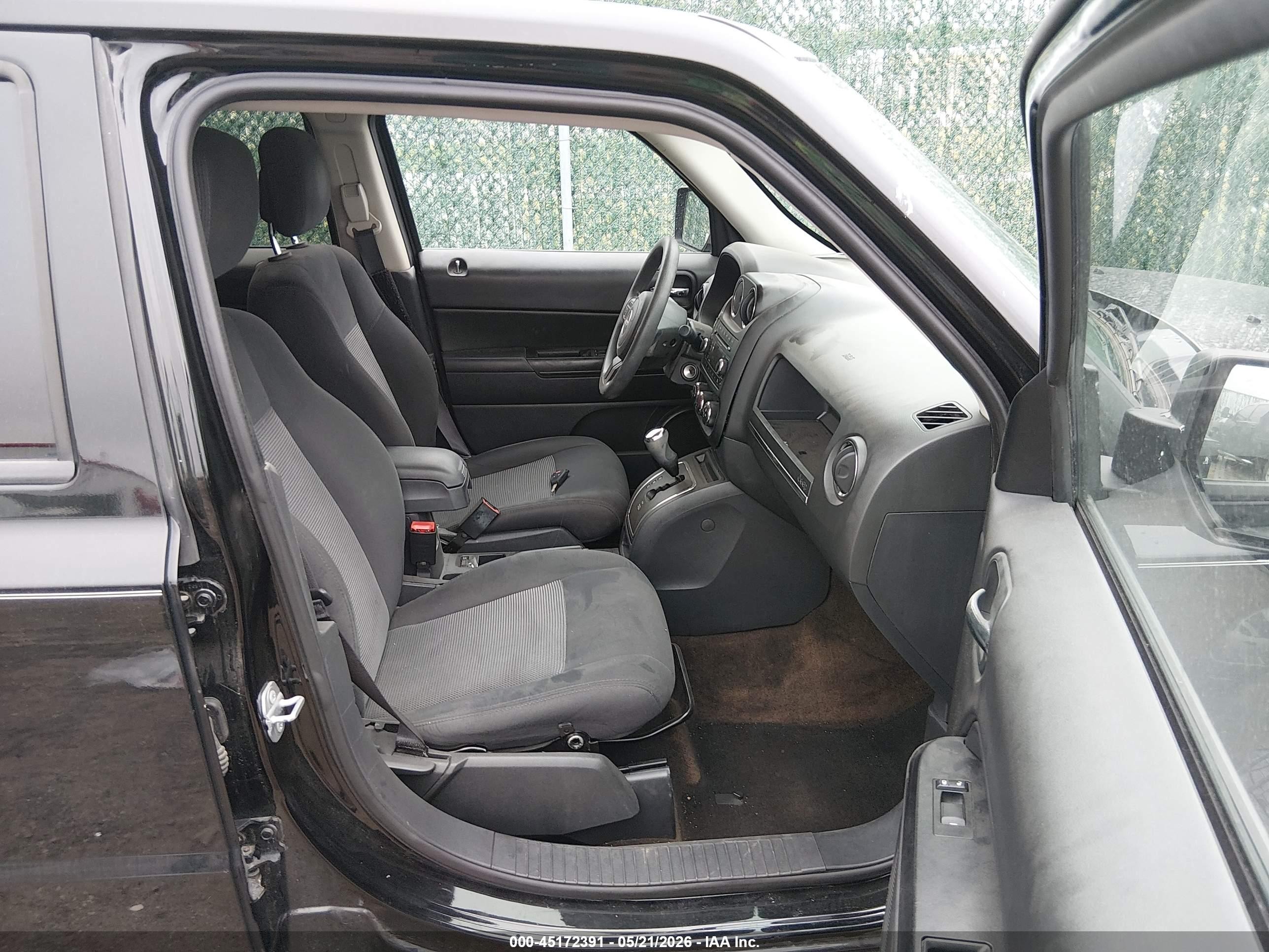 2015 Jeep Patriot Sport Black vin: 1C4NJRBB0FD279795