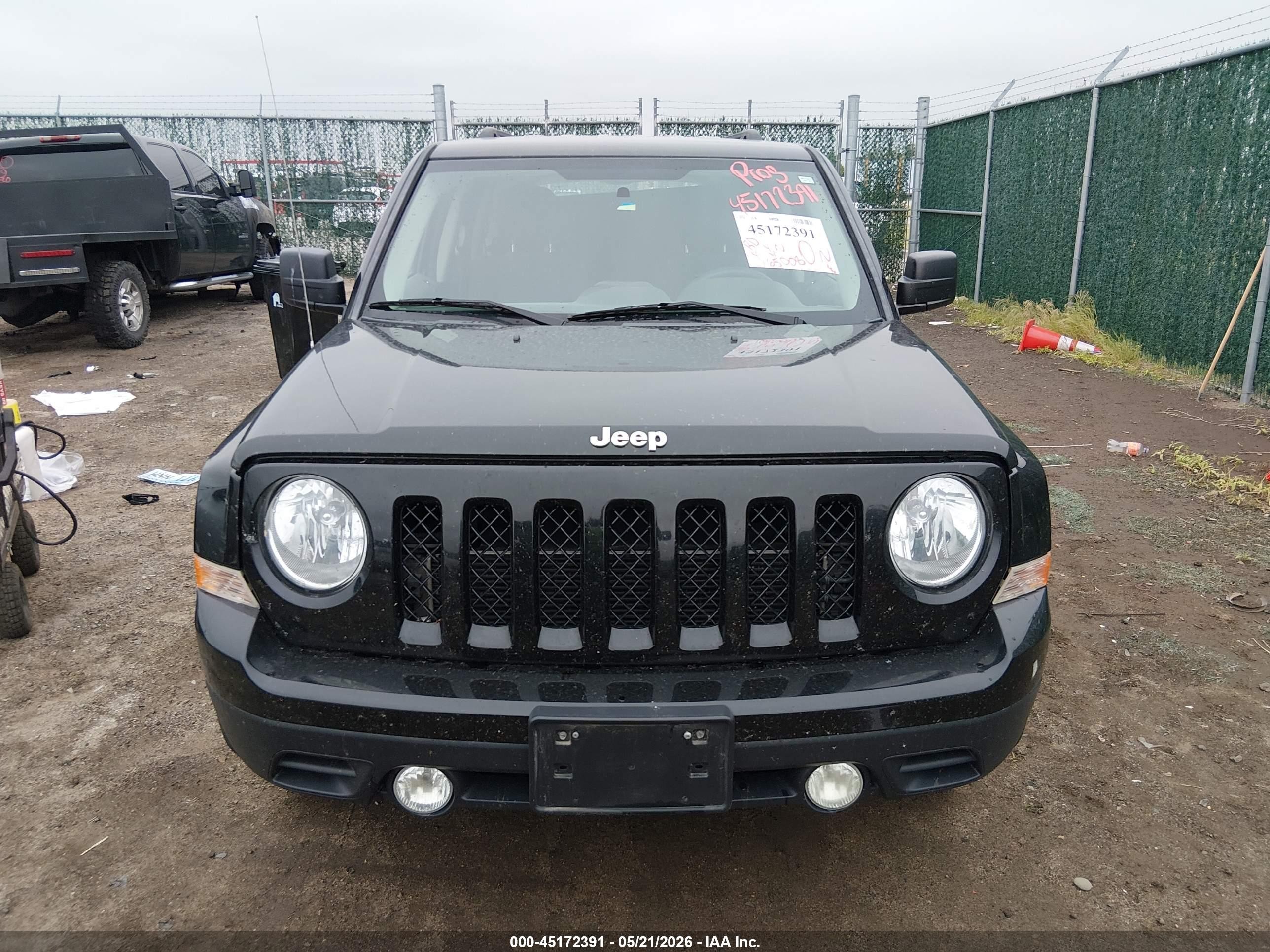 2015 Jeep Patriot Sport Black vin: 1C4NJRBB0FD279795