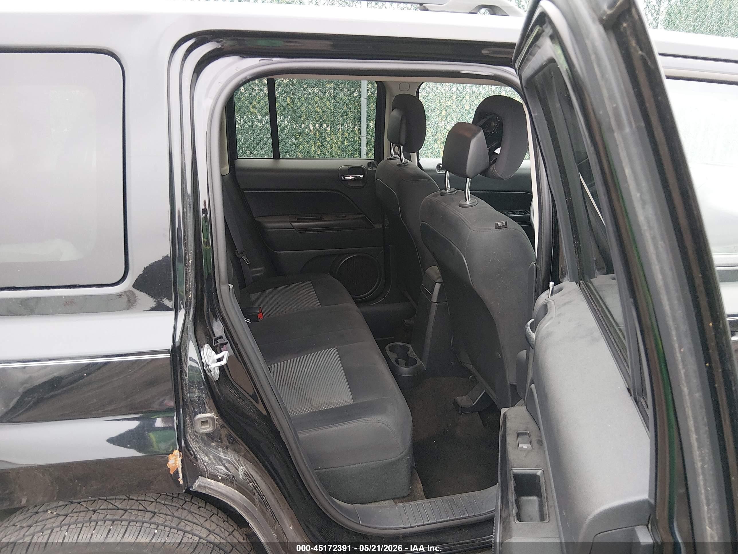 2015 Jeep Patriot Sport Black vin: 1C4NJRBB0FD279795