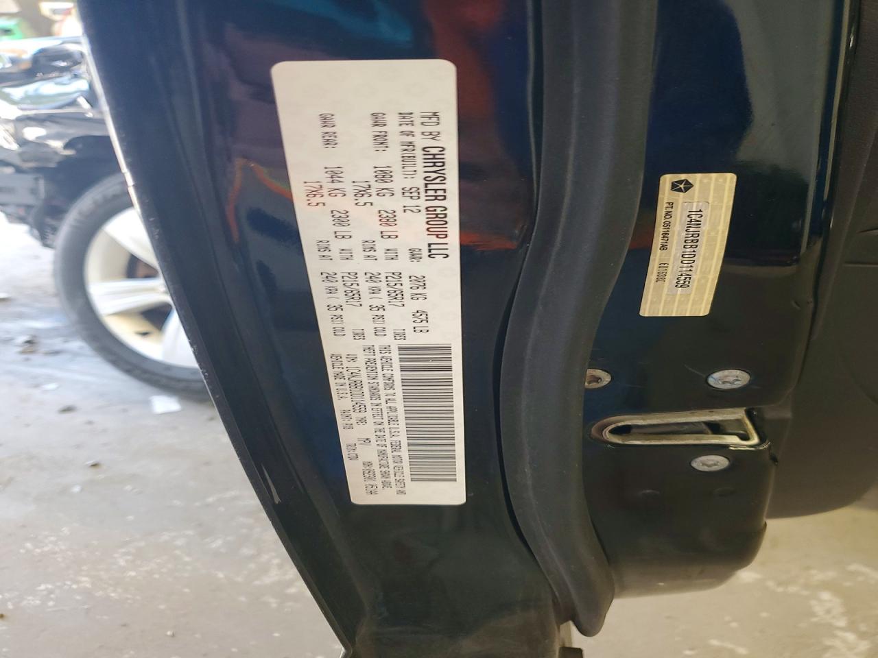 2013 Jeep Patriot Sport Черный vin: 1C4NJRBB1DD114559