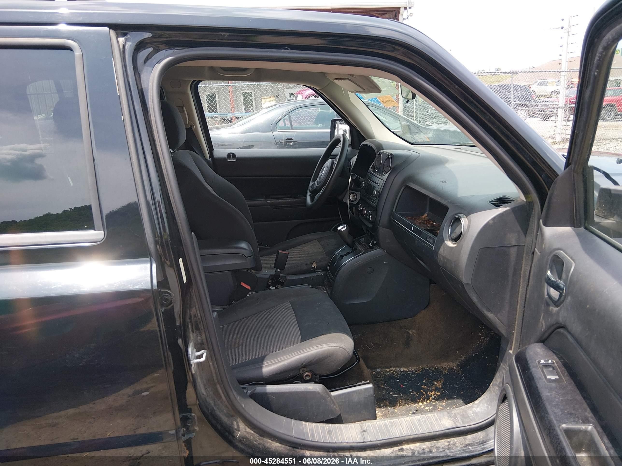 2013 Jeep Patriot Sport Black vin: 1C4NJRBB1DD271704