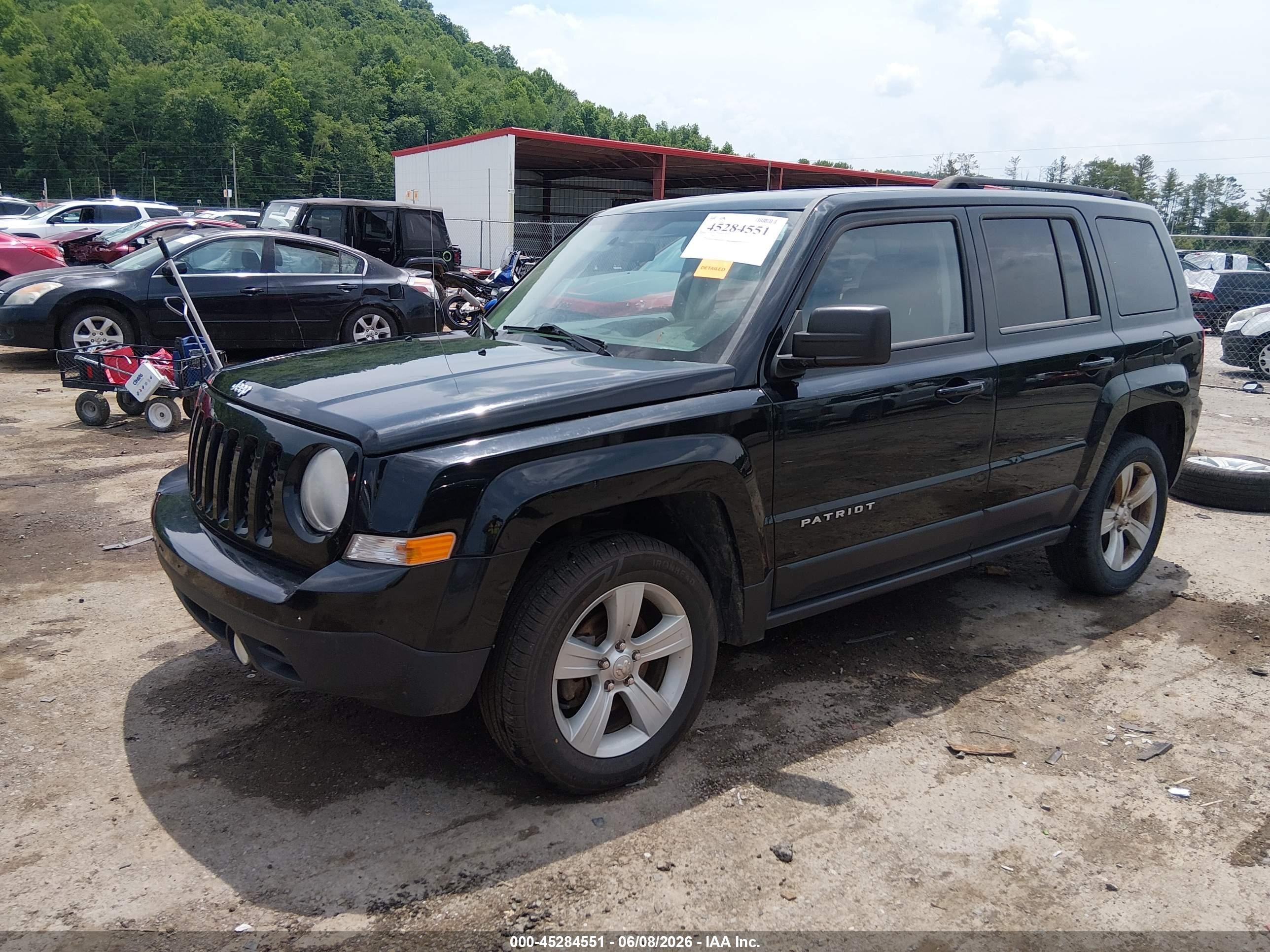 2013 Jeep Patriot Sport Black vin: 1C4NJRBB1DD271704