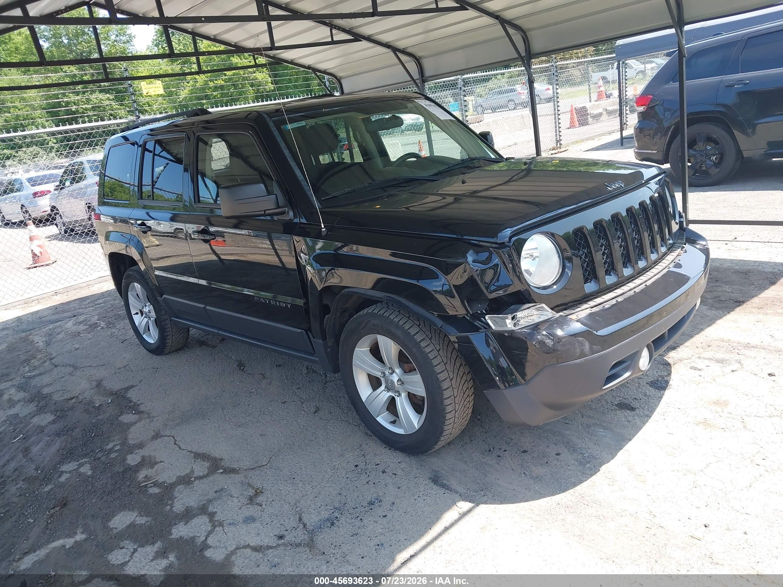 2014 Jeep Patriot Sport Black vin: 1C4NJRBB1ED773890