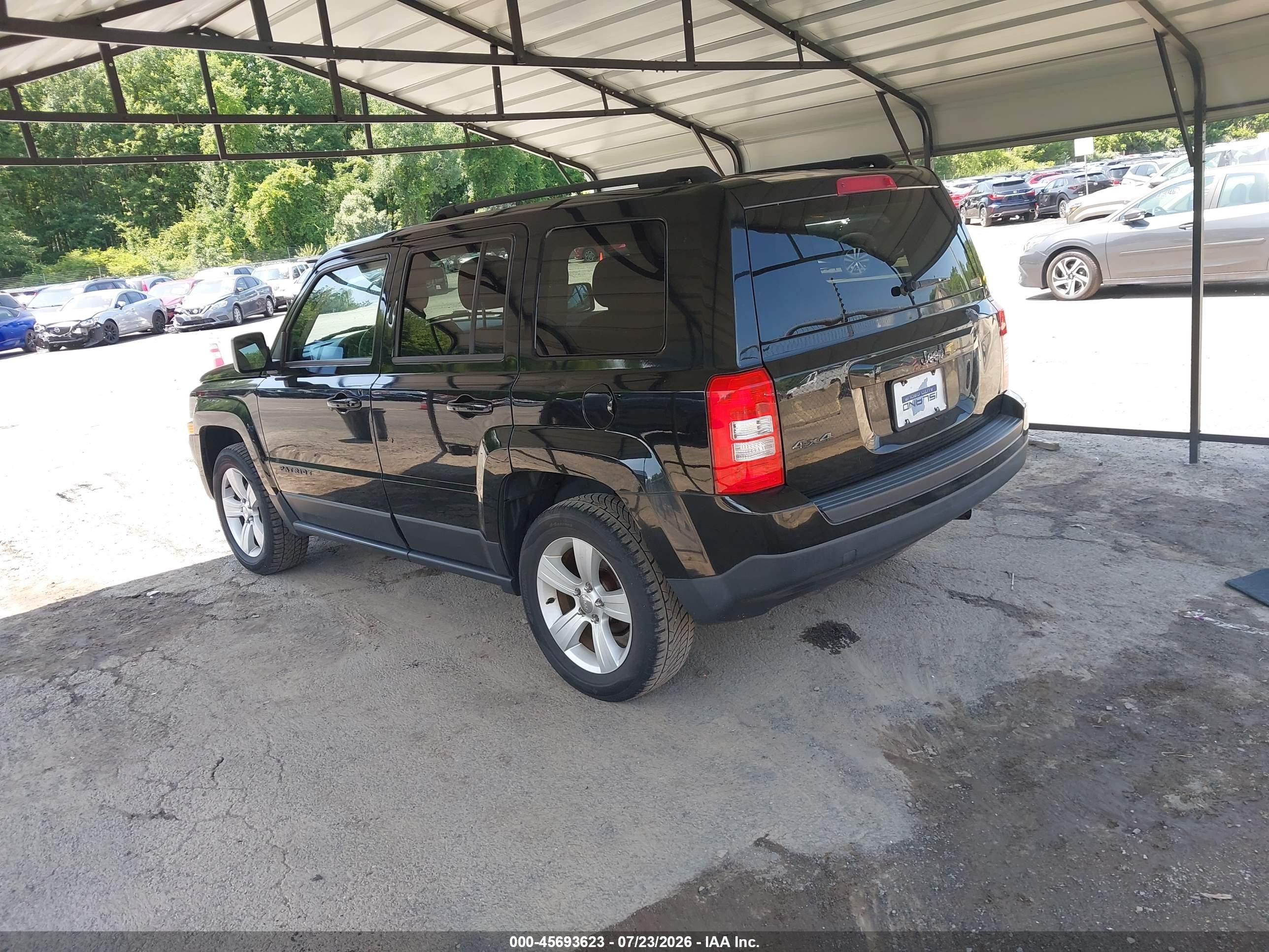 2014 Jeep Patriot Sport Black vin: 1C4NJRBB1ED773890