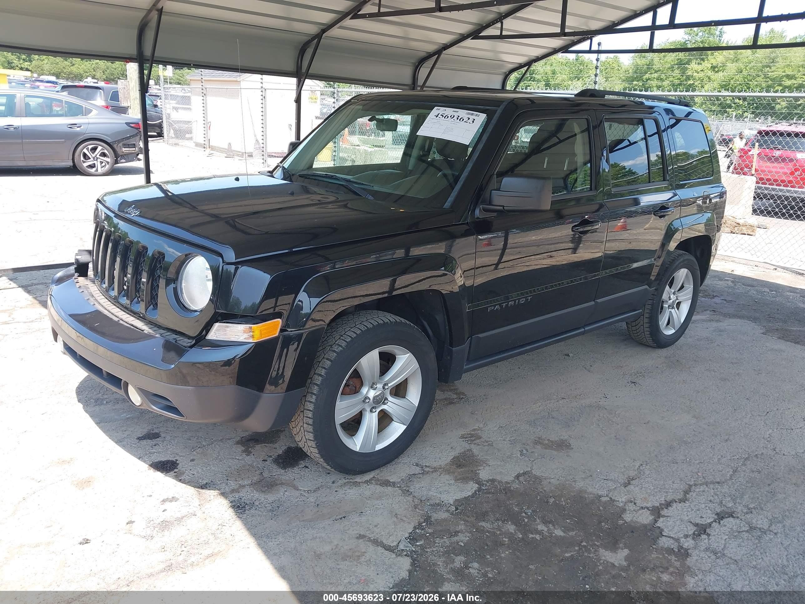 2014 Jeep Patriot Sport Black vin: 1C4NJRBB1ED773890