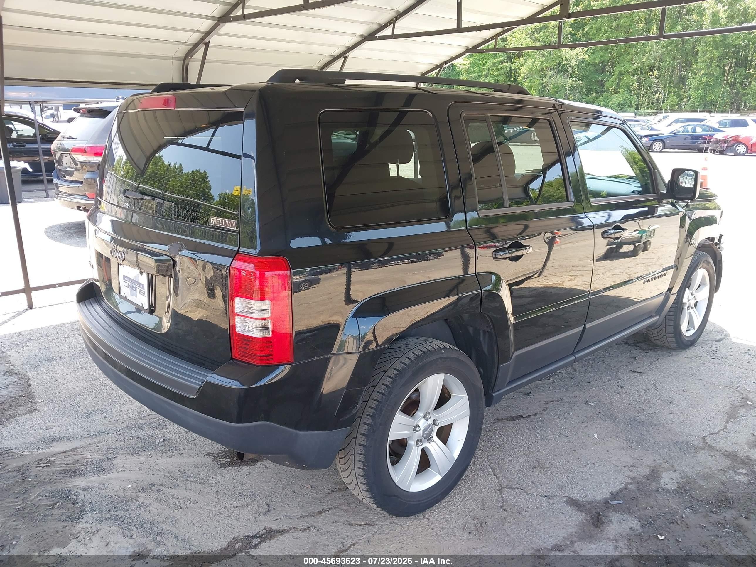 2014 Jeep Patriot Sport Black vin: 1C4NJRBB1ED773890