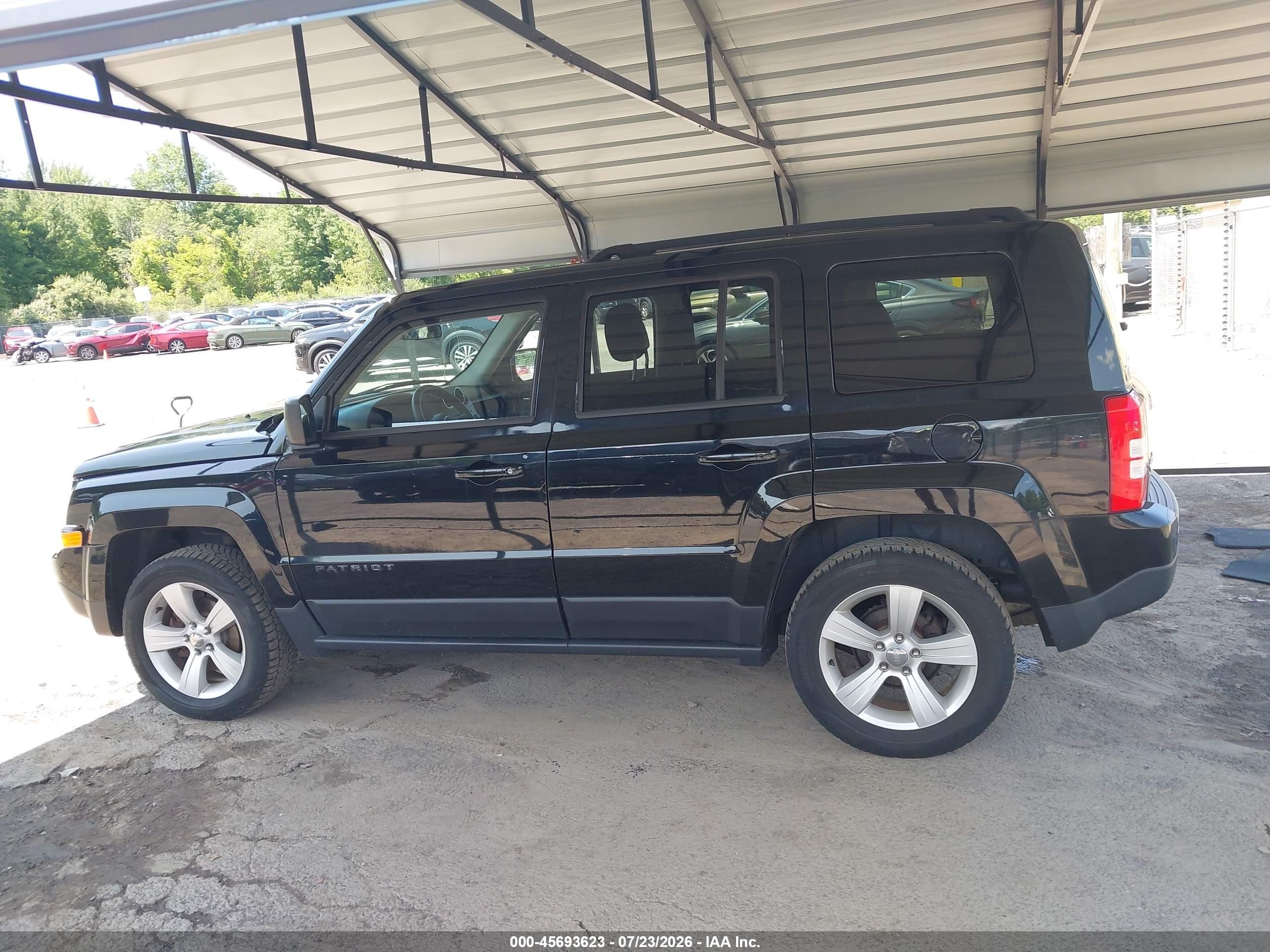 2014 Jeep Patriot Sport Black vin: 1C4NJRBB1ED773890