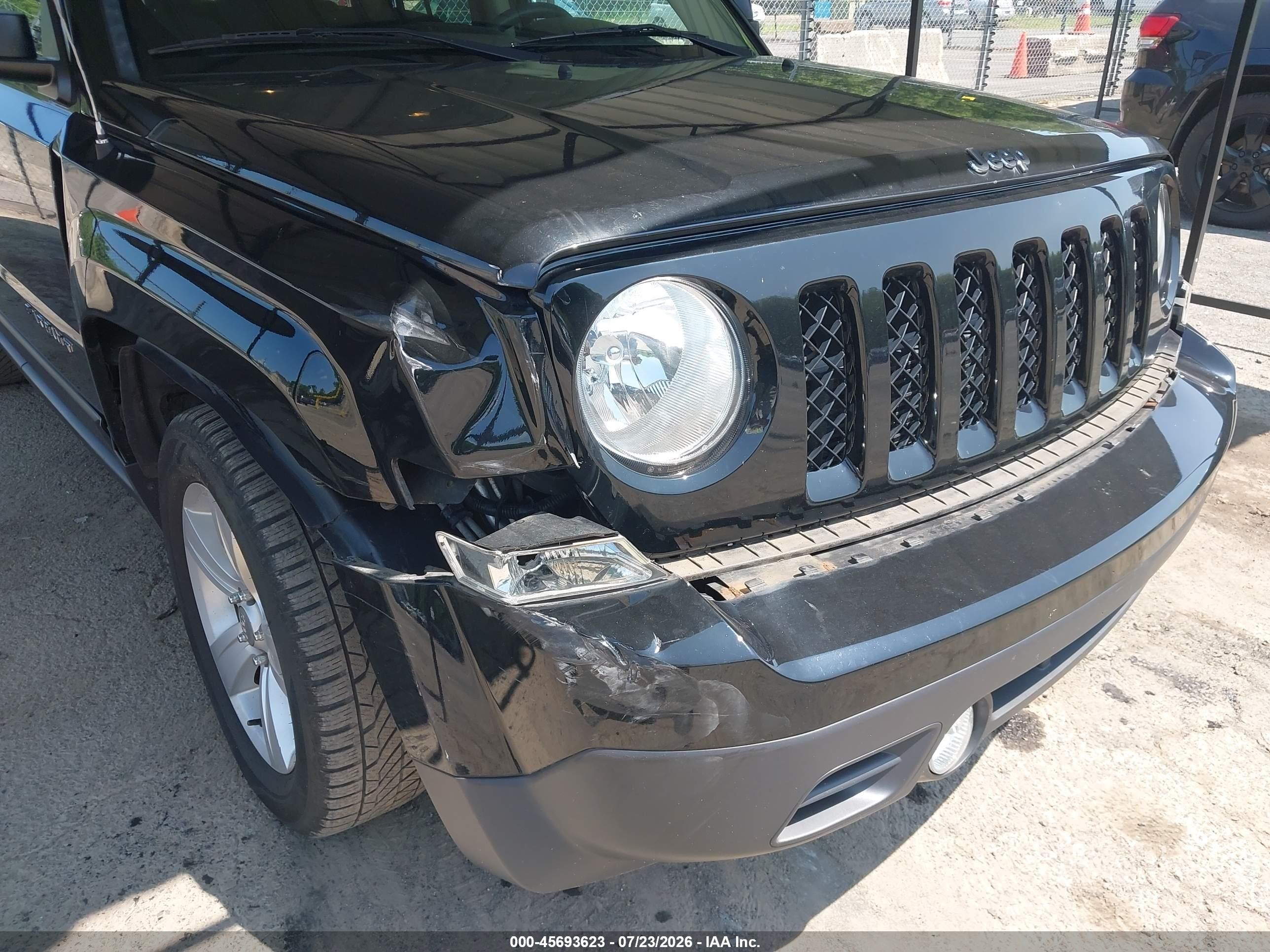 2014 Jeep Patriot Sport Black vin: 1C4NJRBB1ED773890