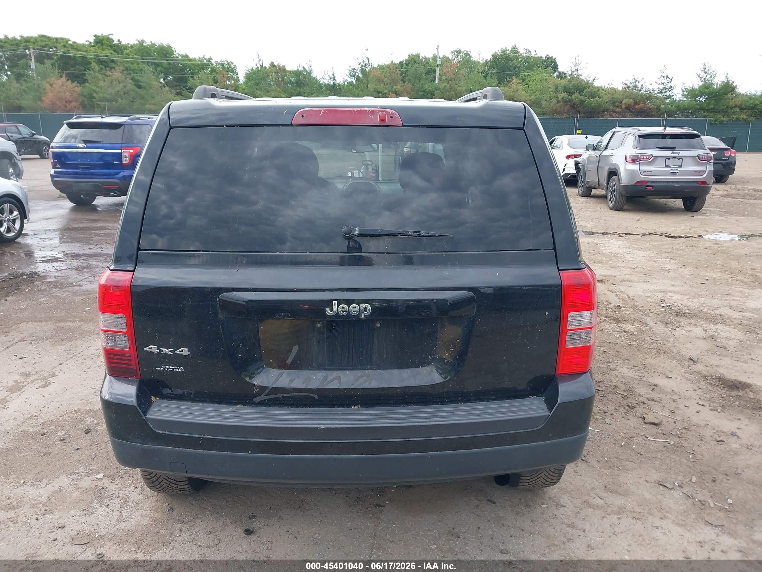 2014 Jeep Patriot Sport Black vin: 1C4NJRBB1ED841038