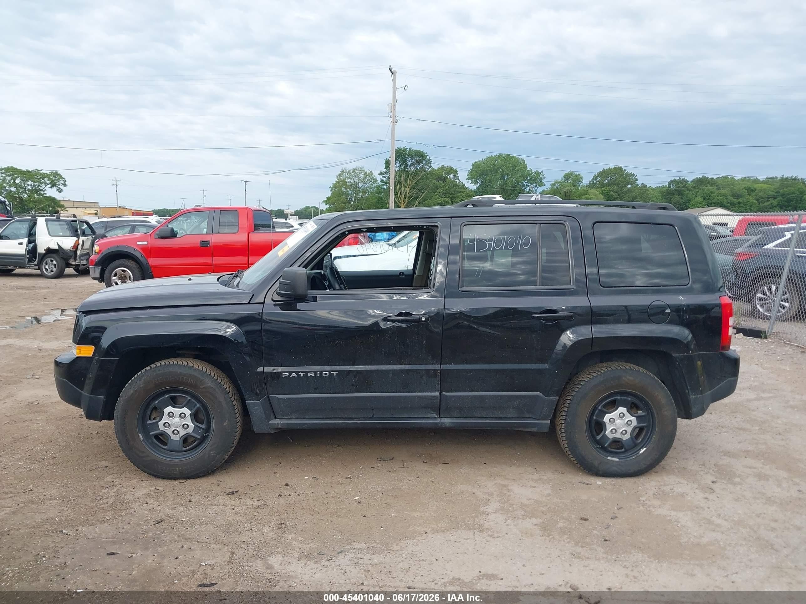 2014 Jeep Patriot Sport Black vin: 1C4NJRBB1ED841038