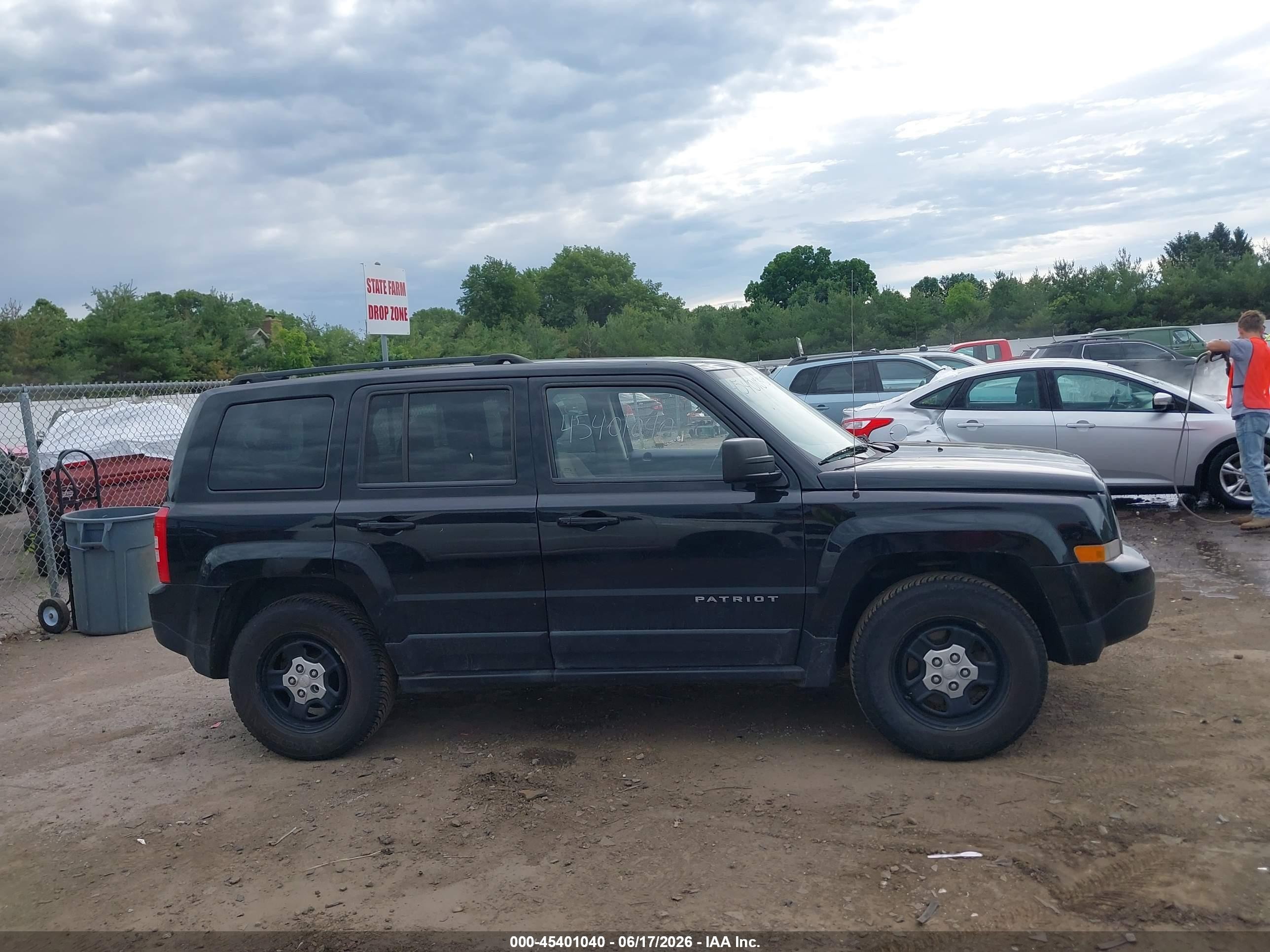 2014 Jeep Patriot Sport Black vin: 1C4NJRBB1ED841038