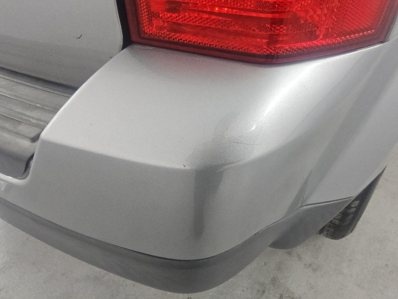 2015 Jeep Patriot Sport Gray vin: 1C4NJRBB1FD215734 Damage: Rear Bumper Cover Upper, Chipped, 2