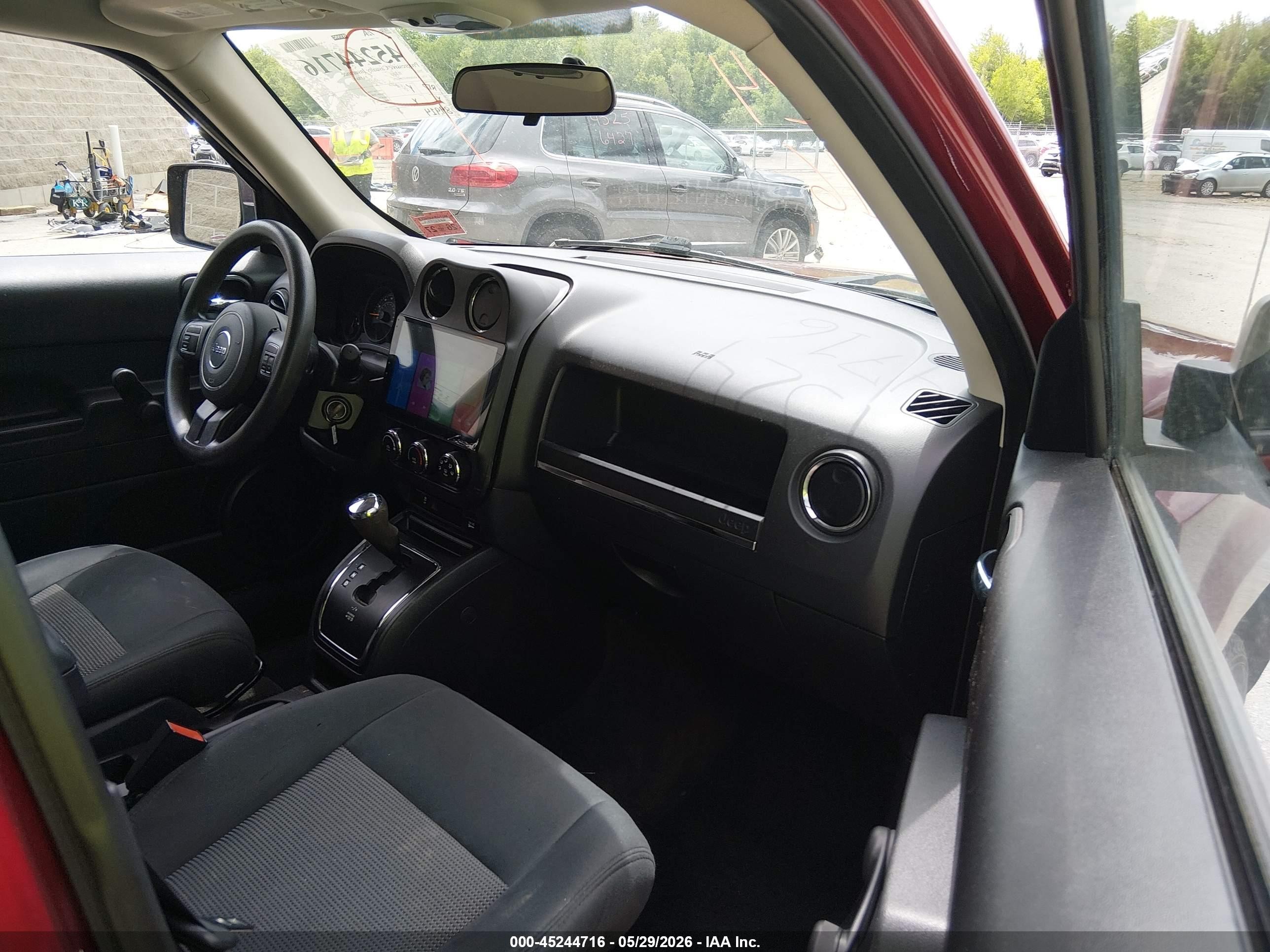 2015 Jeep Patriot Sport Красный vin: 1C4NJRBB1FD244876