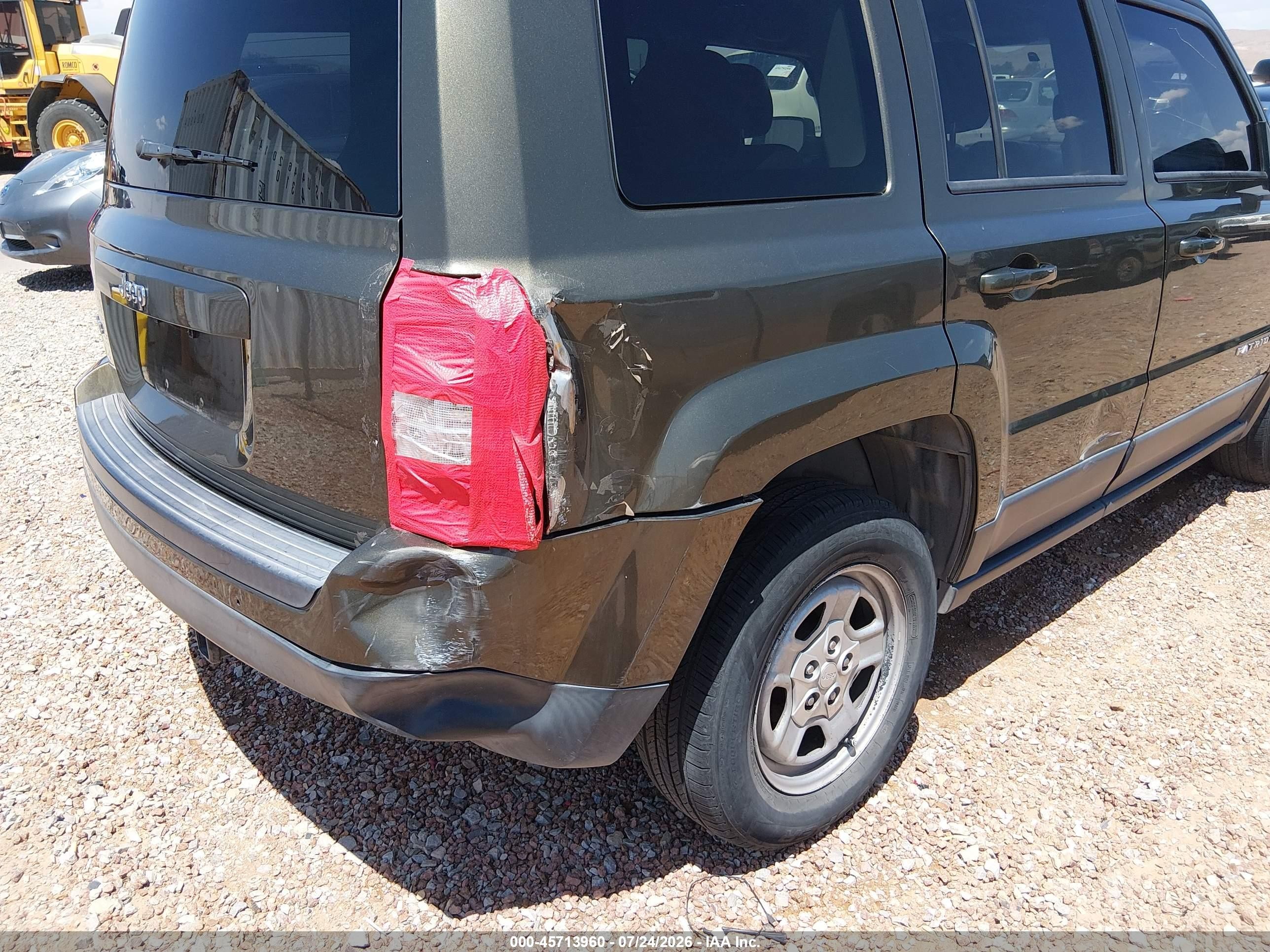 2015 Jeep Patriot Sport Green vin: 1C4NJRBB1FD279739