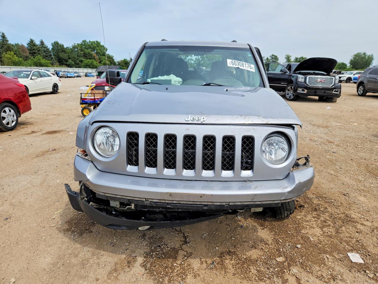 2016 Jeep Patriot Sport Silver vin: 1C4NJRBB1GD752816
