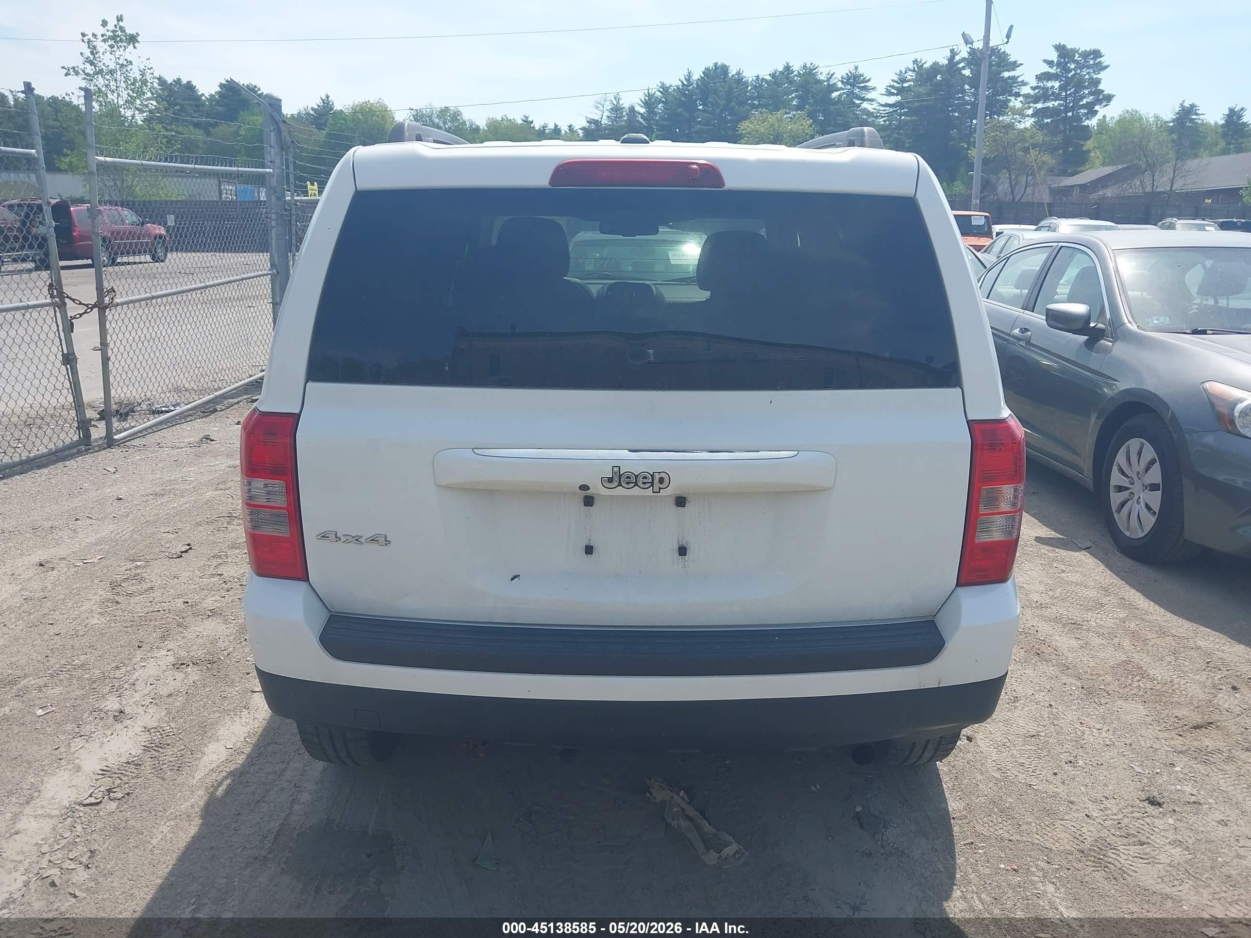 2017 Jeep Patriot Sport 4x4 Белый vin: 1C4NJRBB1HD164688