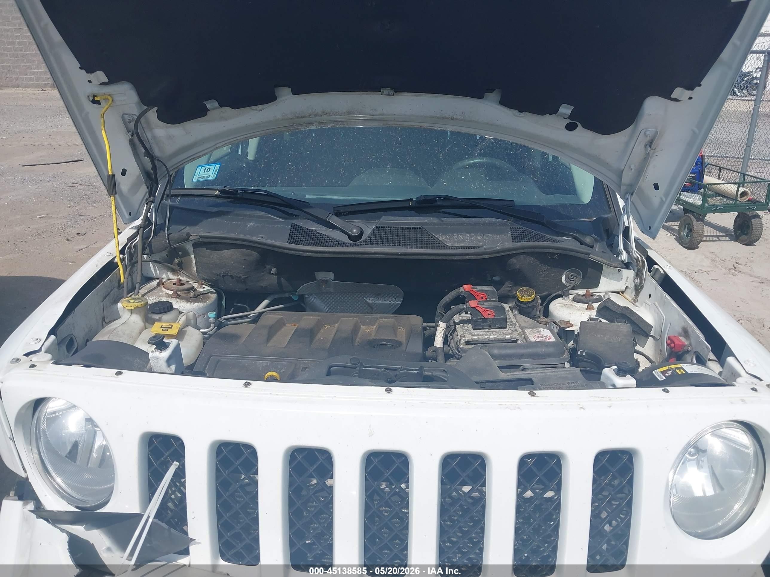 2017 Jeep Patriot Sport 4x4 Белый vin: 1C4NJRBB1HD164688
