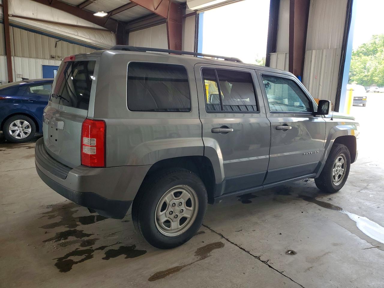 2013 Jeep Patriot Sport Silver vin: 1C4NJRBB2DD138983
