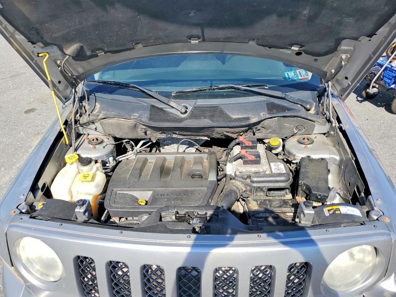 2014 Jeep Patriot Sport Серебряный vin: 1C4NJRBB2ED817217