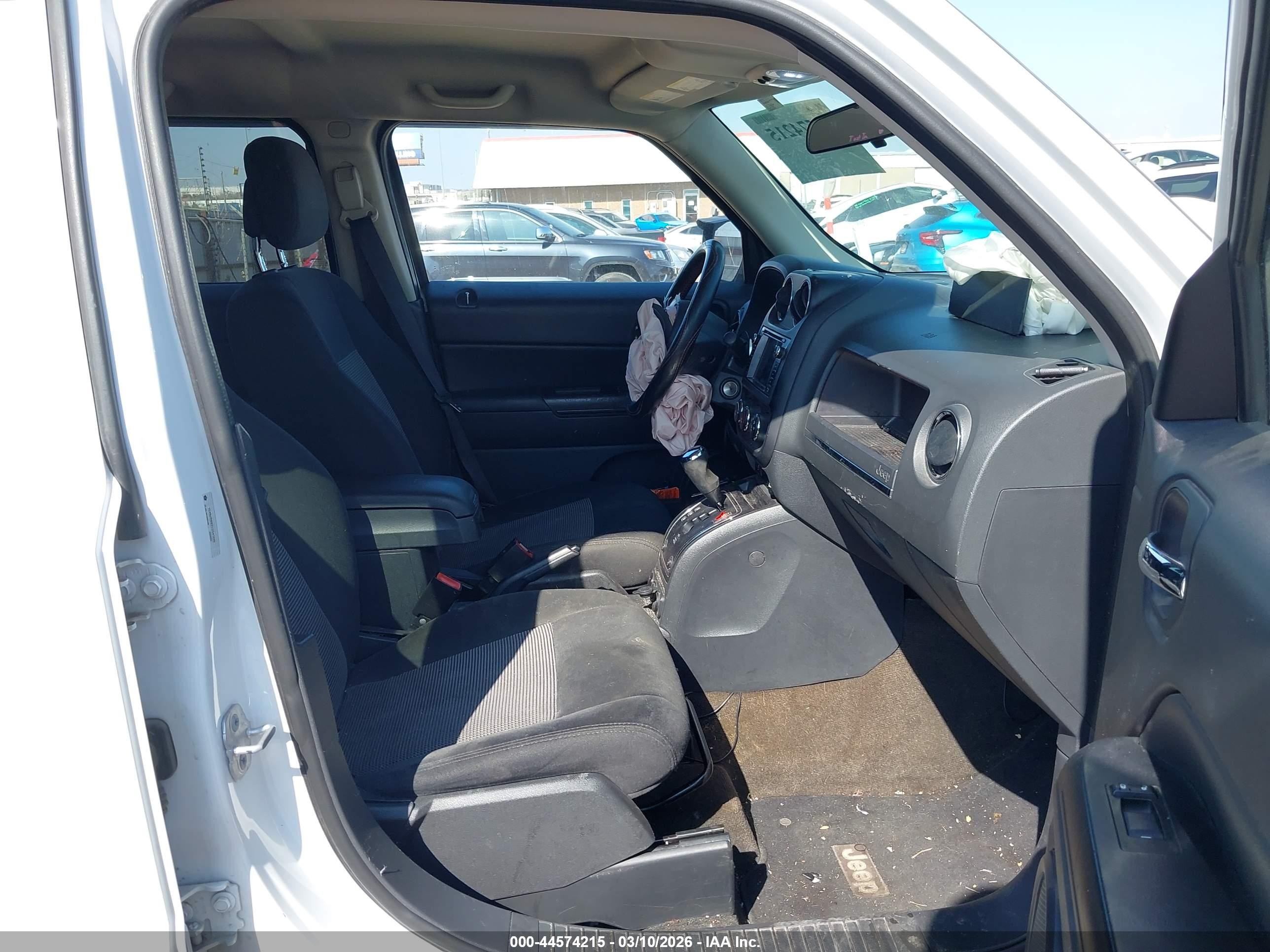 2014 Jeep Patriot Sport White vin: 1C4NJRBB2ED841629