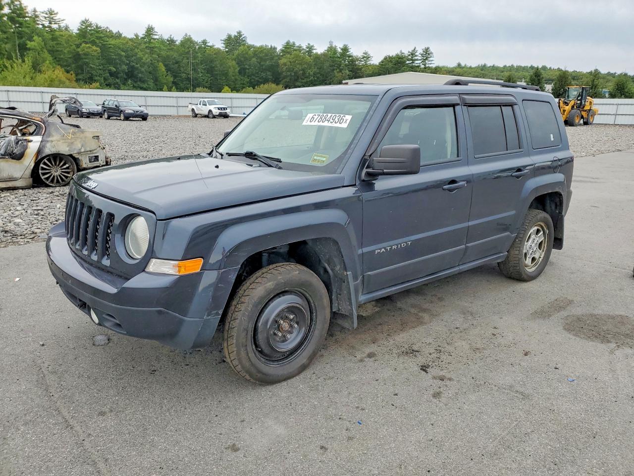 2015 Jeep Patriot Sport Gray vin: 1C4NJRBB2FD245079