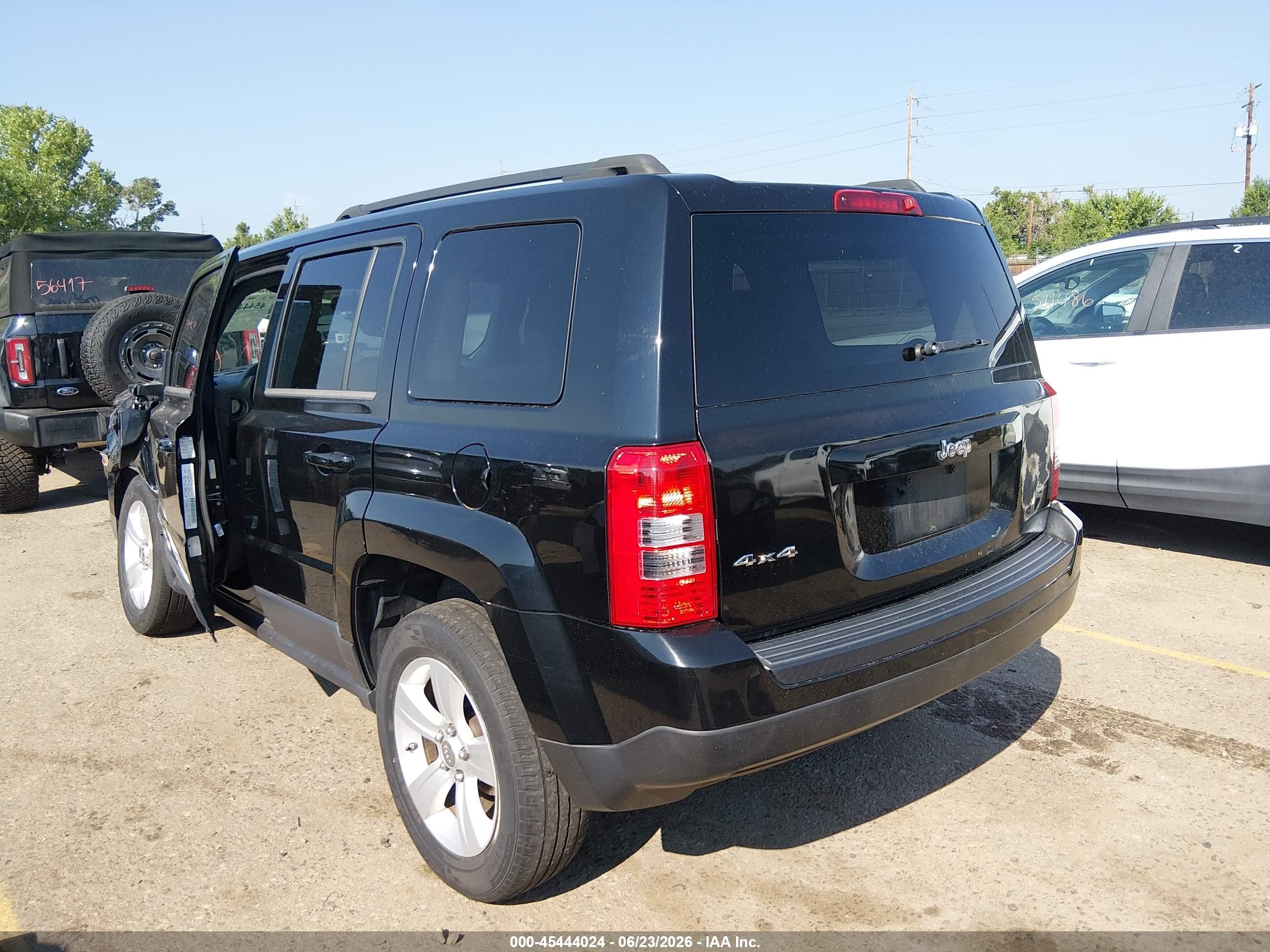 2013 Jeep Patriot Sport Black vin: 1C4NJRBB3DD262793